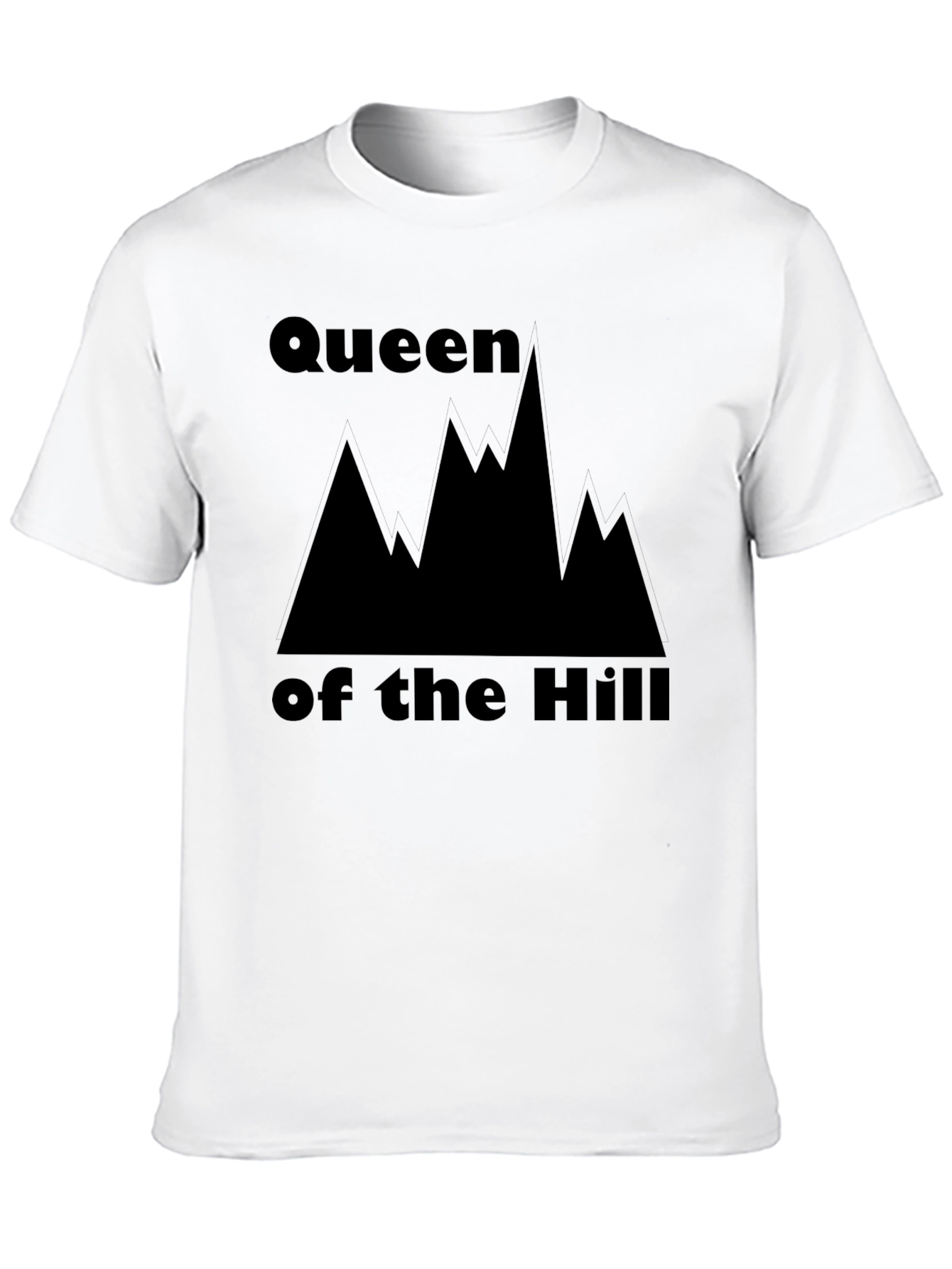 Queen of the Hill Graphic Tee - Black