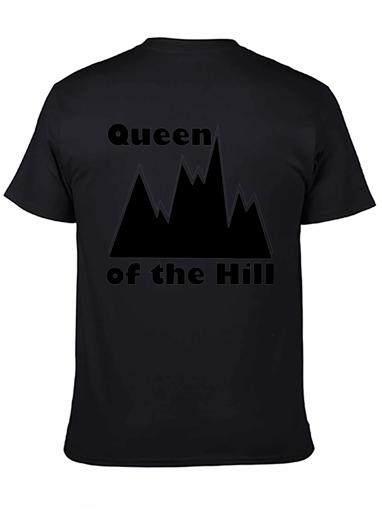 Queen of the Hill Graphic Tee - Black