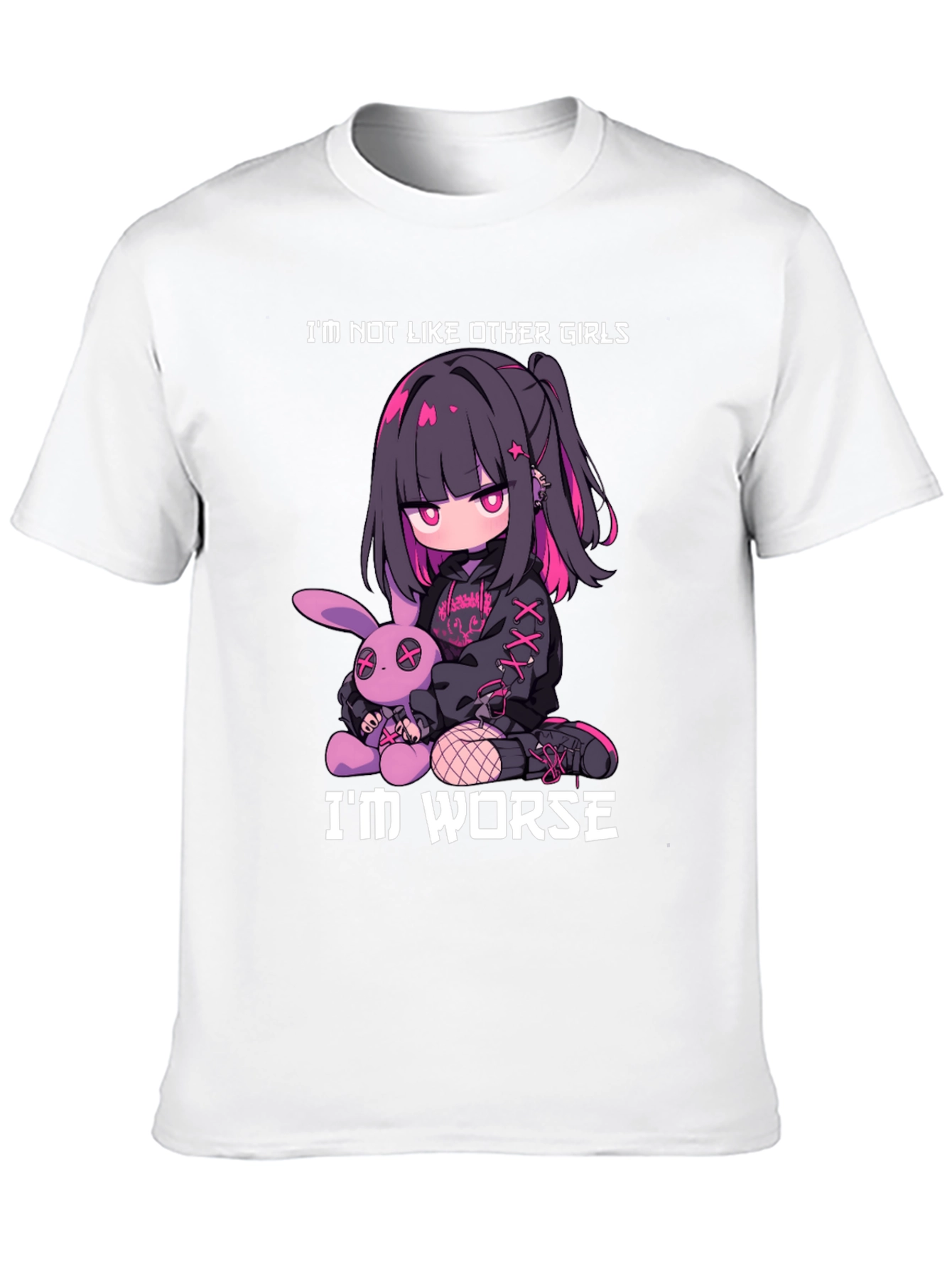 Im Not Like Other Girls - Goth Anime T-Shirt