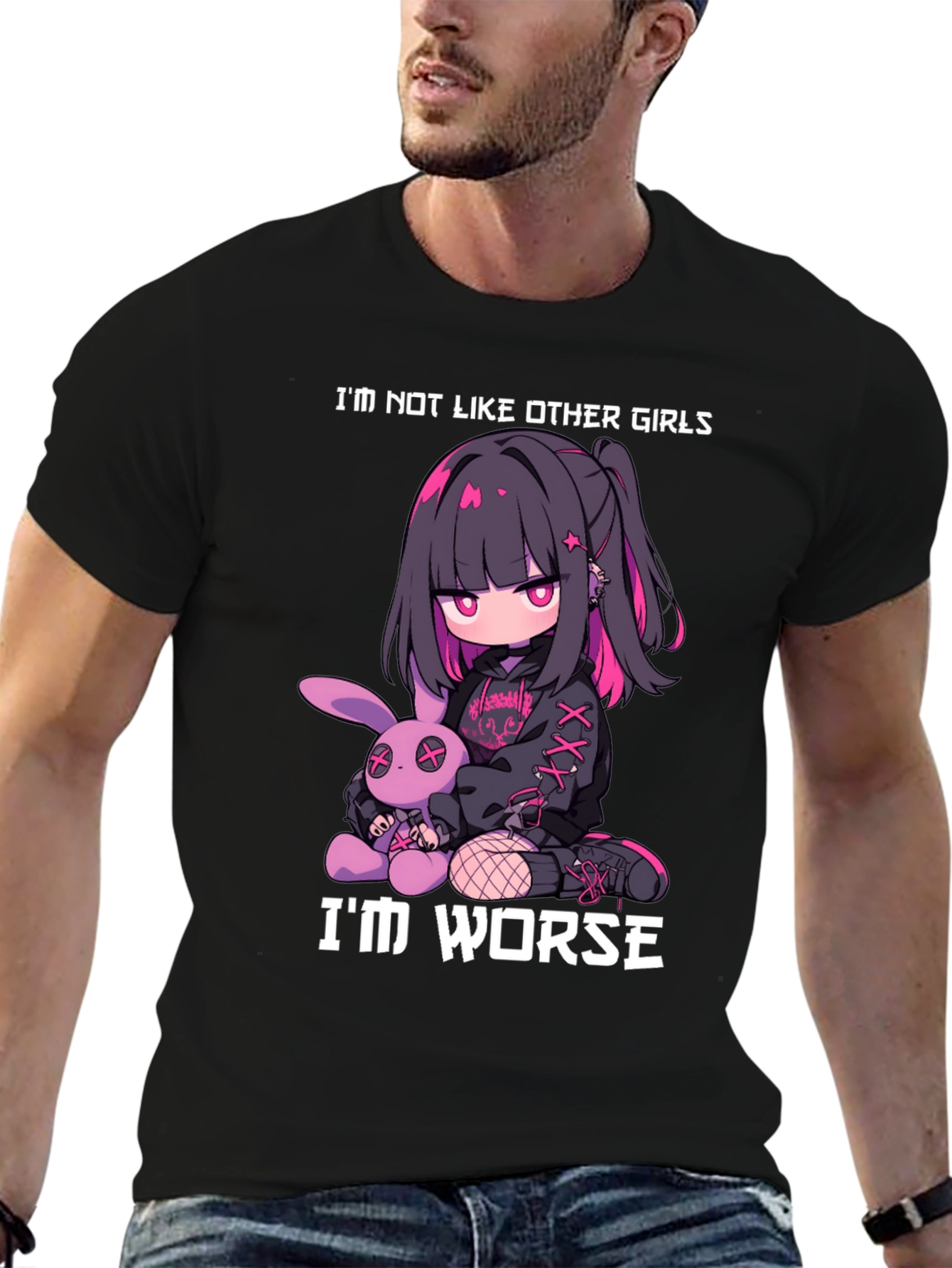 Im Not Like Other Girls - Goth Anime T-Shirt