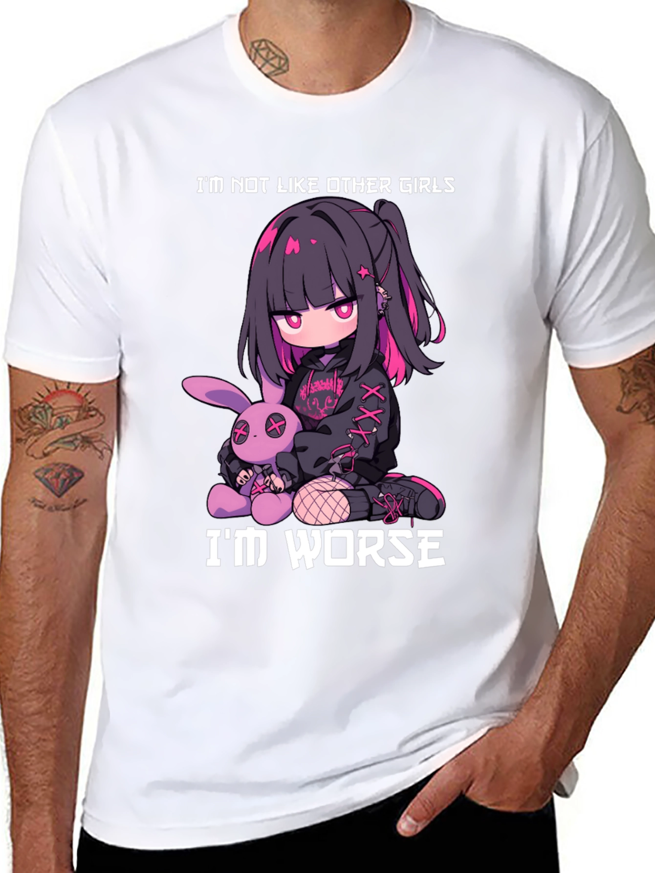 Im Not Like Other Girls - Goth Anime T-Shirt