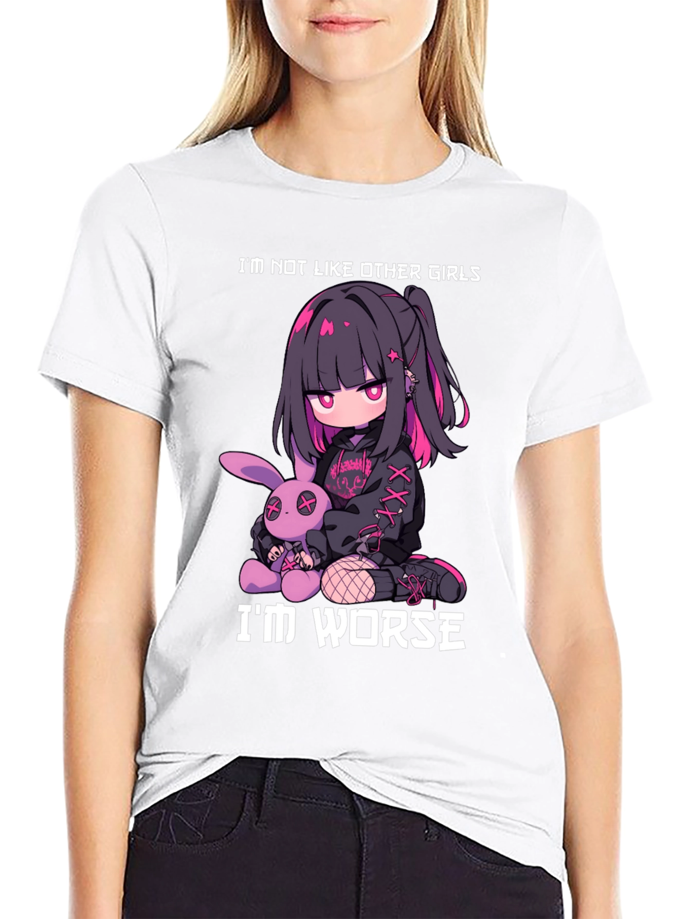 Im Not Like Other Girls - Goth Anime T-Shirt