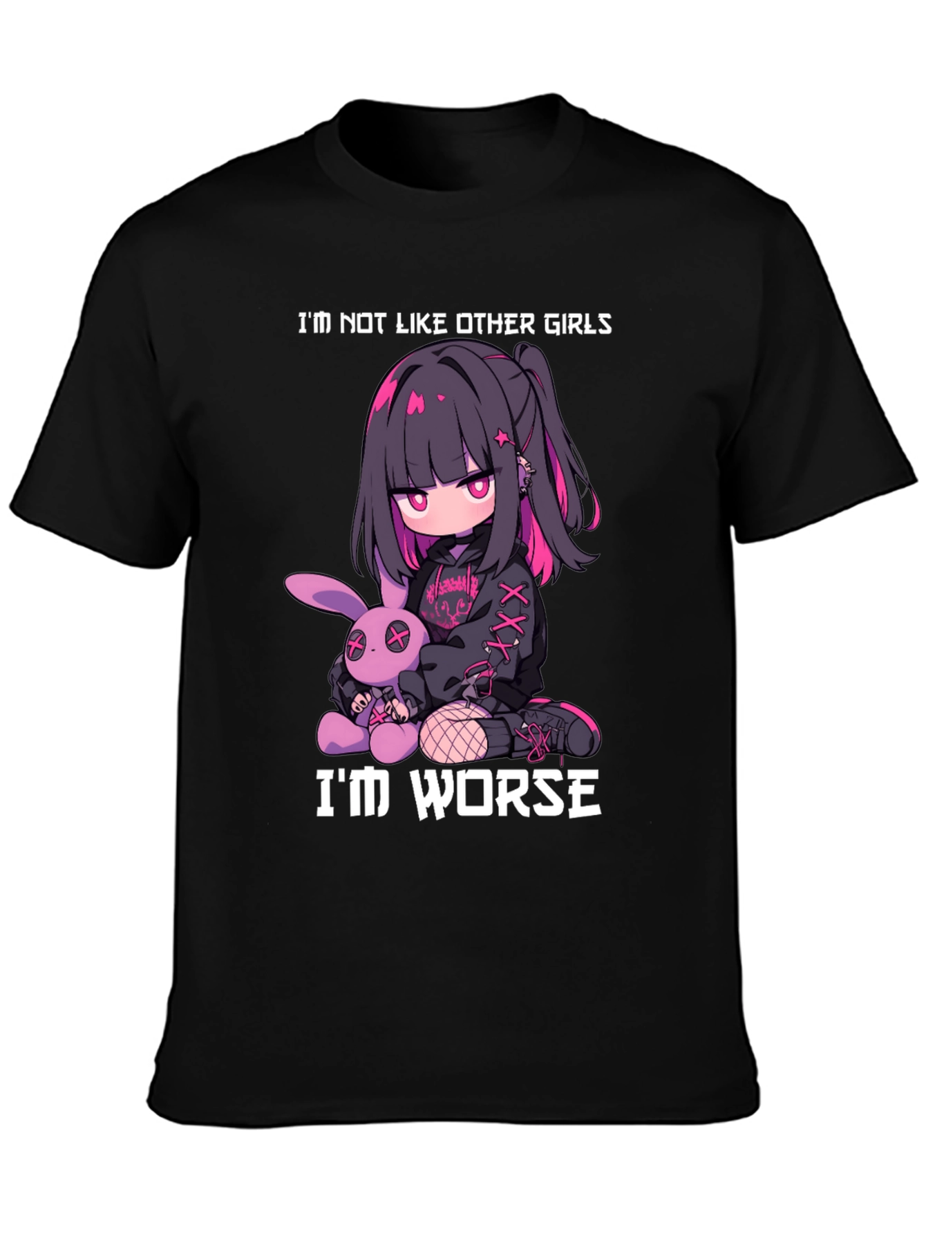 Im Not Like Other Girls - Goth Anime T-Shirt