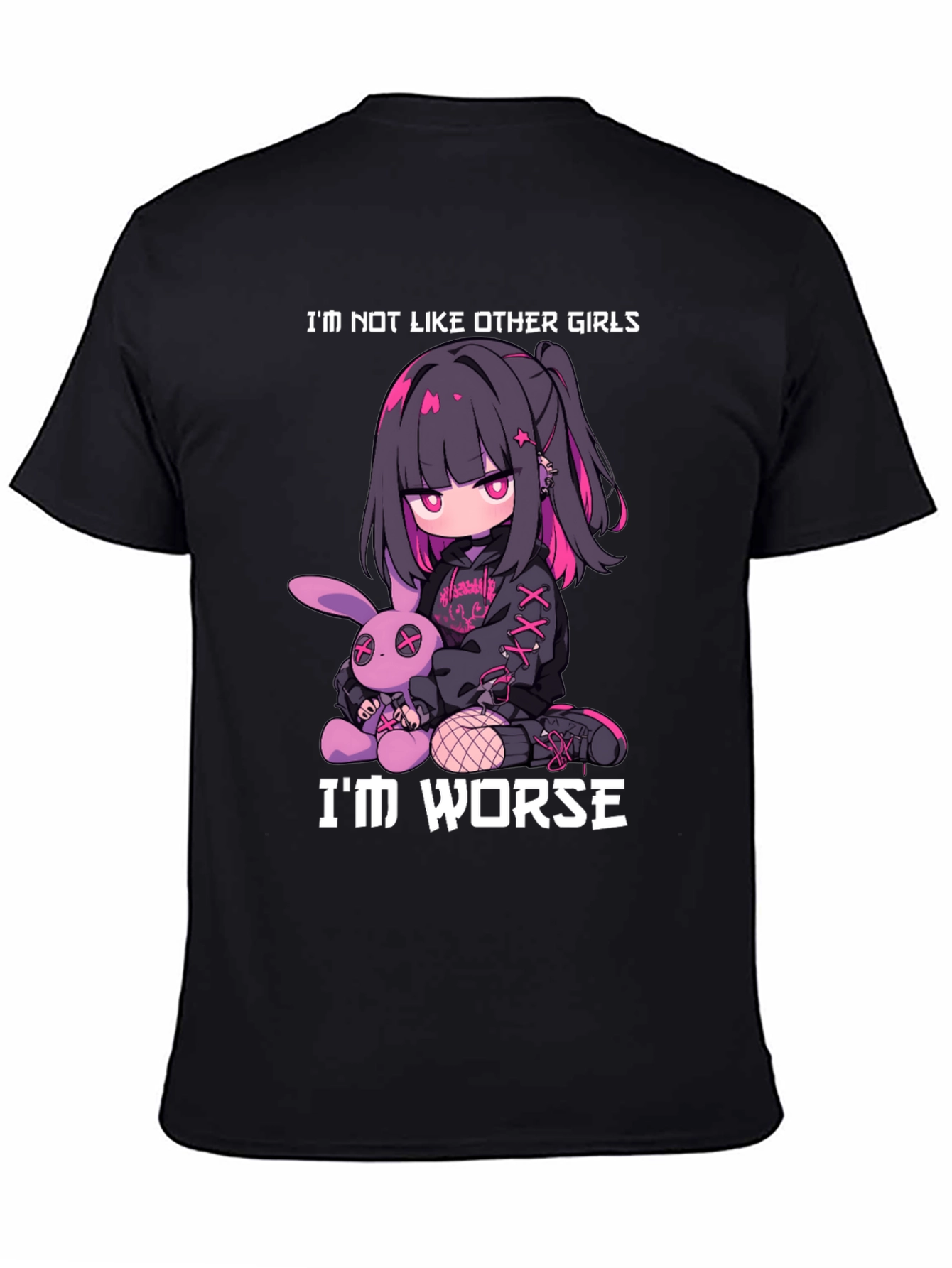 Im Not Like Other Girls - Goth Anime T-Shirt