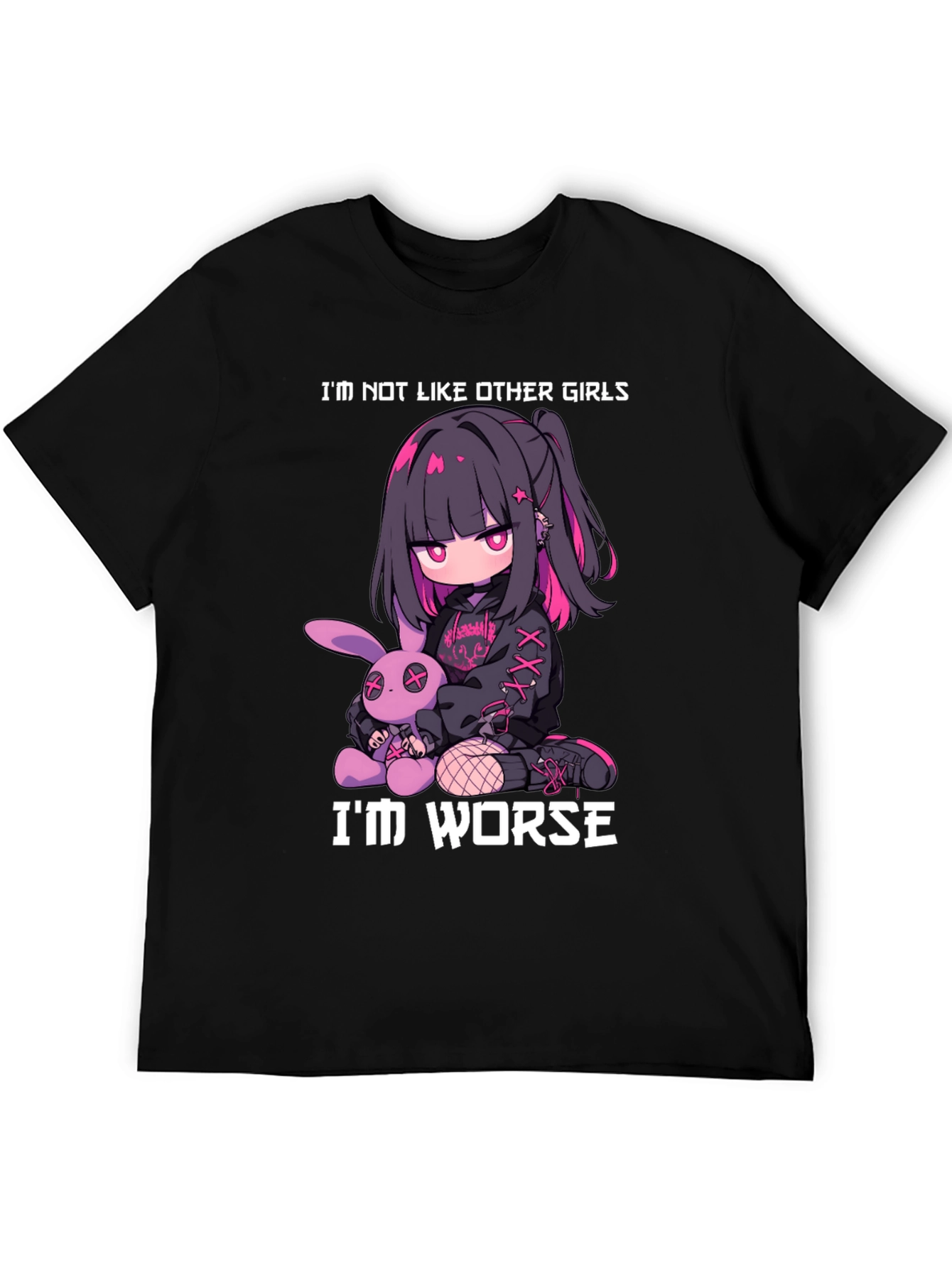 Im Not Like Other Girls - Goth Anime T-Shirt