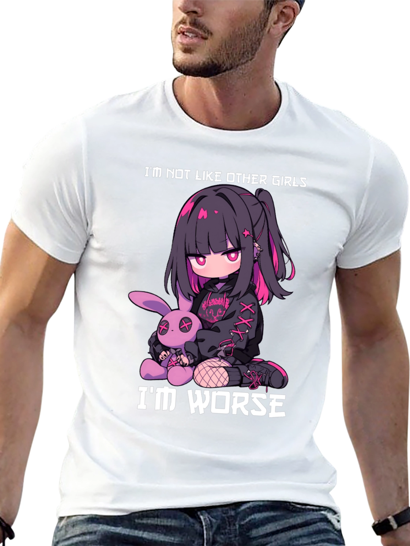 Im Not Like Other Girls - Goth Anime T-Shirt