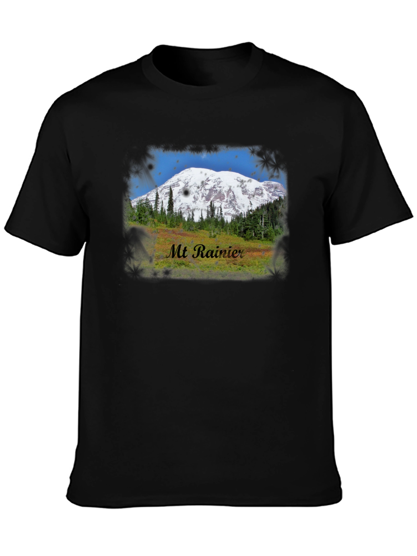 Mt. Rainier Graphic T-Shirt - Nature Inspired Tee