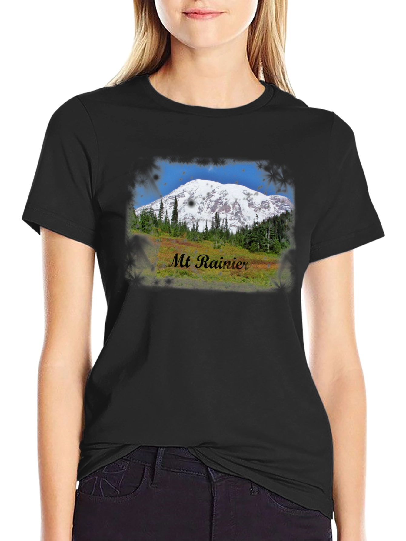 Mt. Rainier Graphic T-Shirt - Nature Inspired Tee