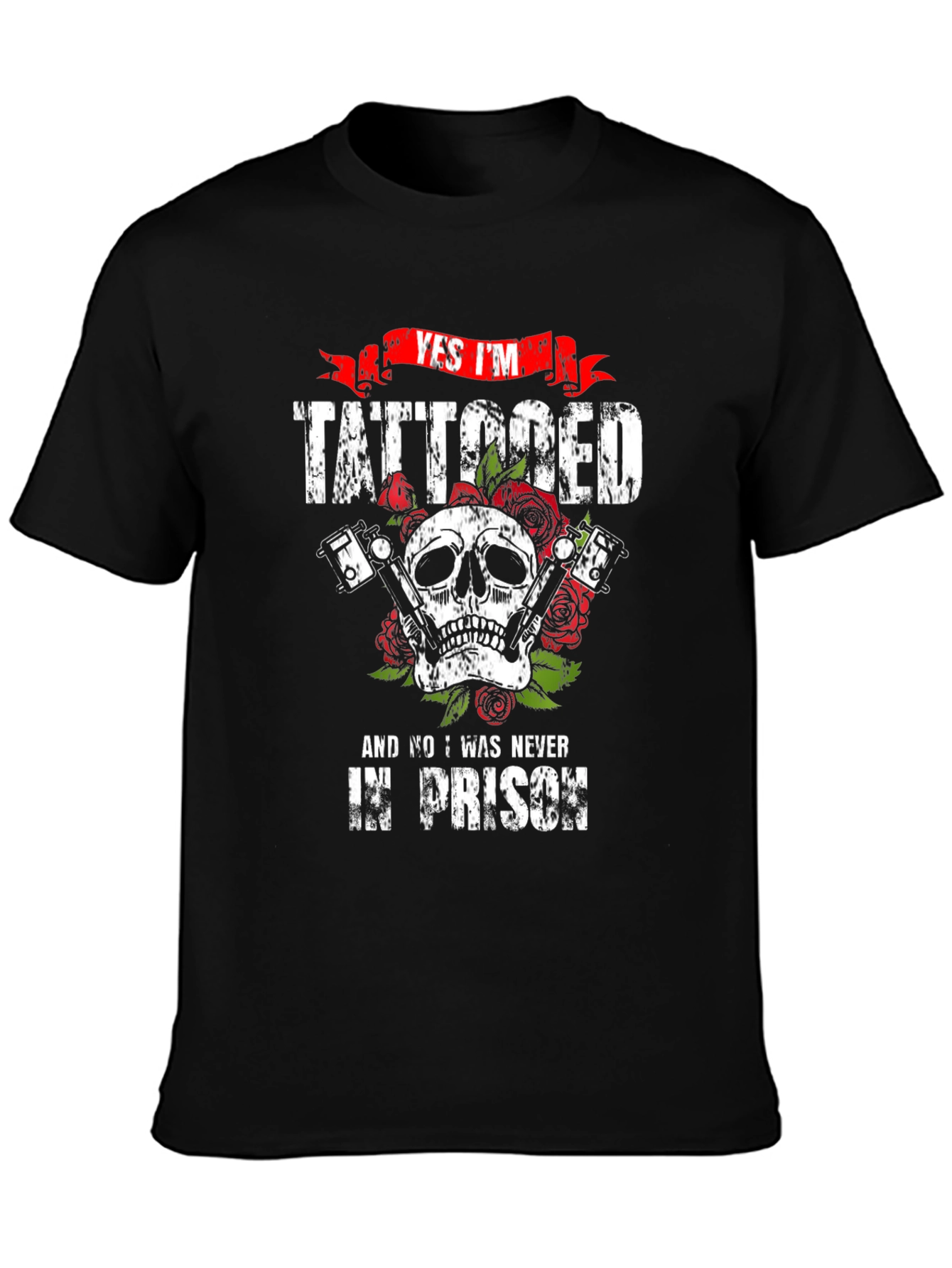 Tattooed Skull Graphic Tee