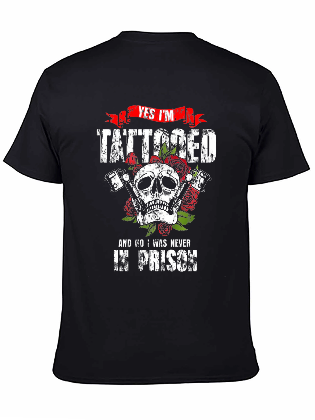 Tattooed Skull Graphic Tee