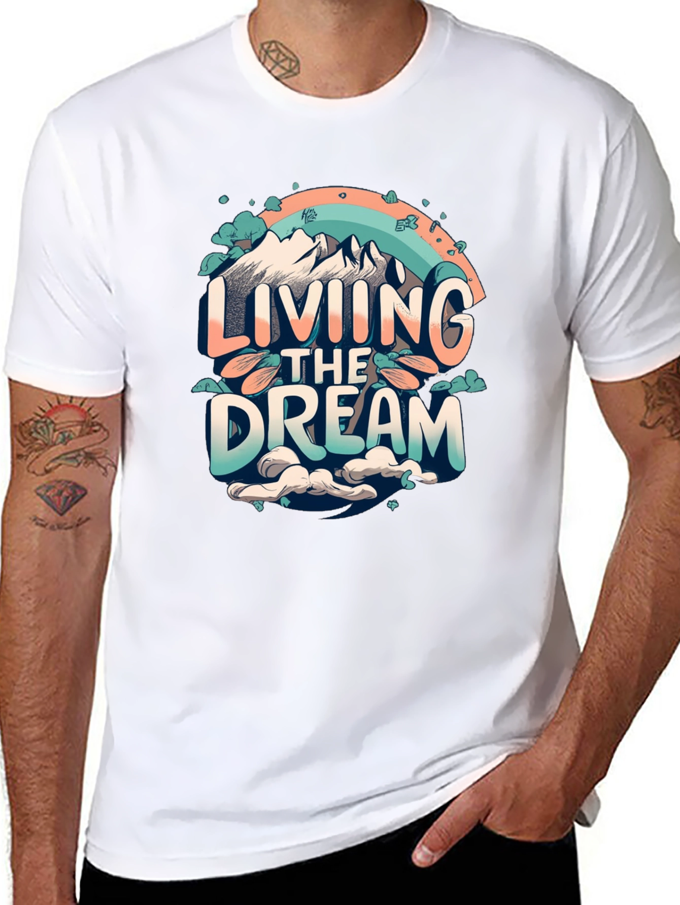 Living The Dream Graphic T-Shirt