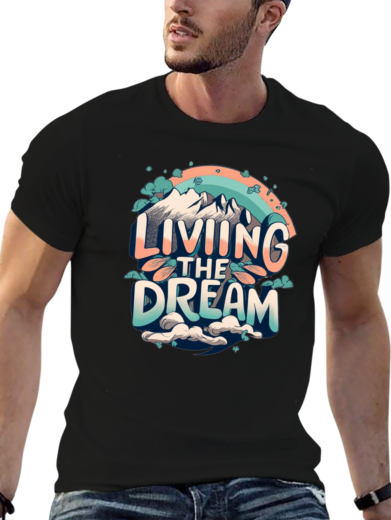 Living The Dream Graphic T-Shirt