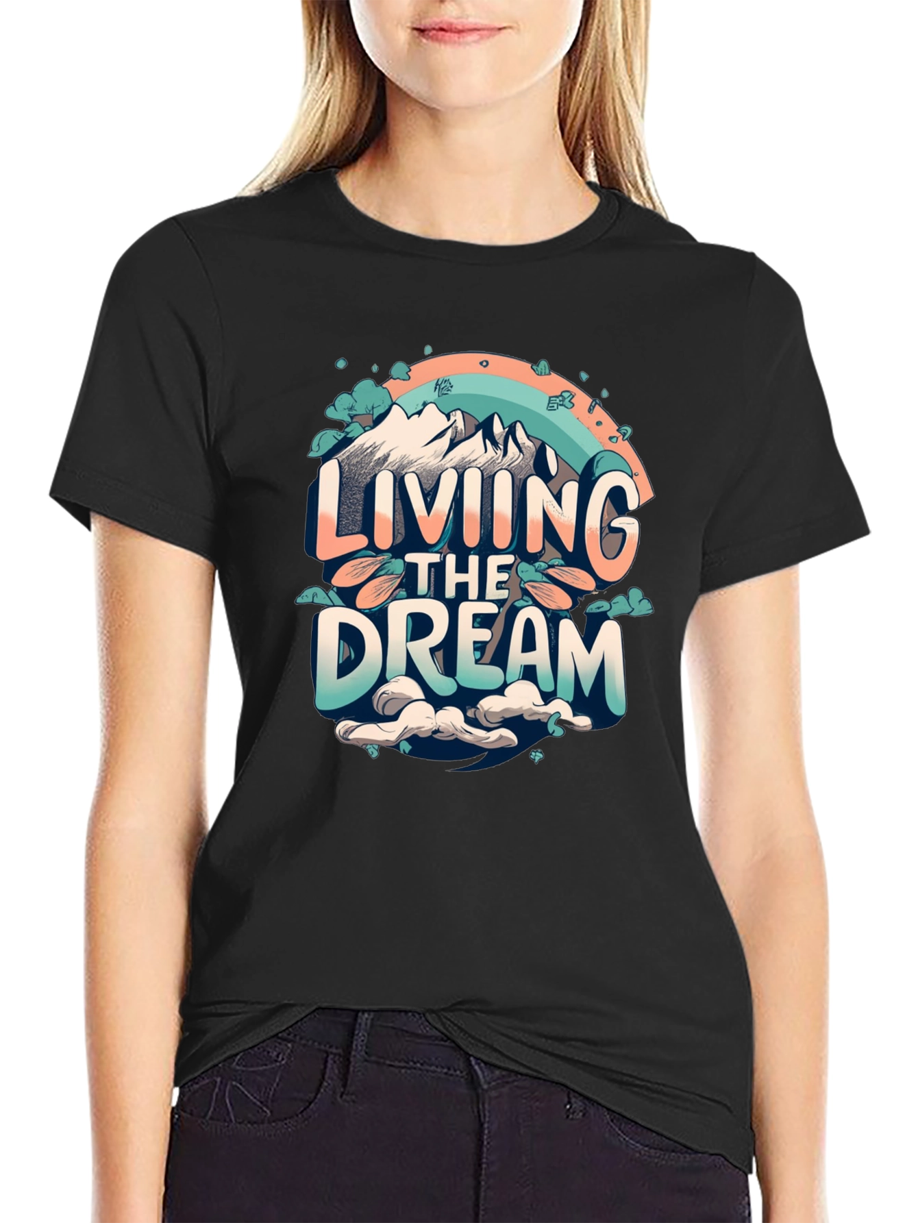 Living The Dream Graphic T-Shirt