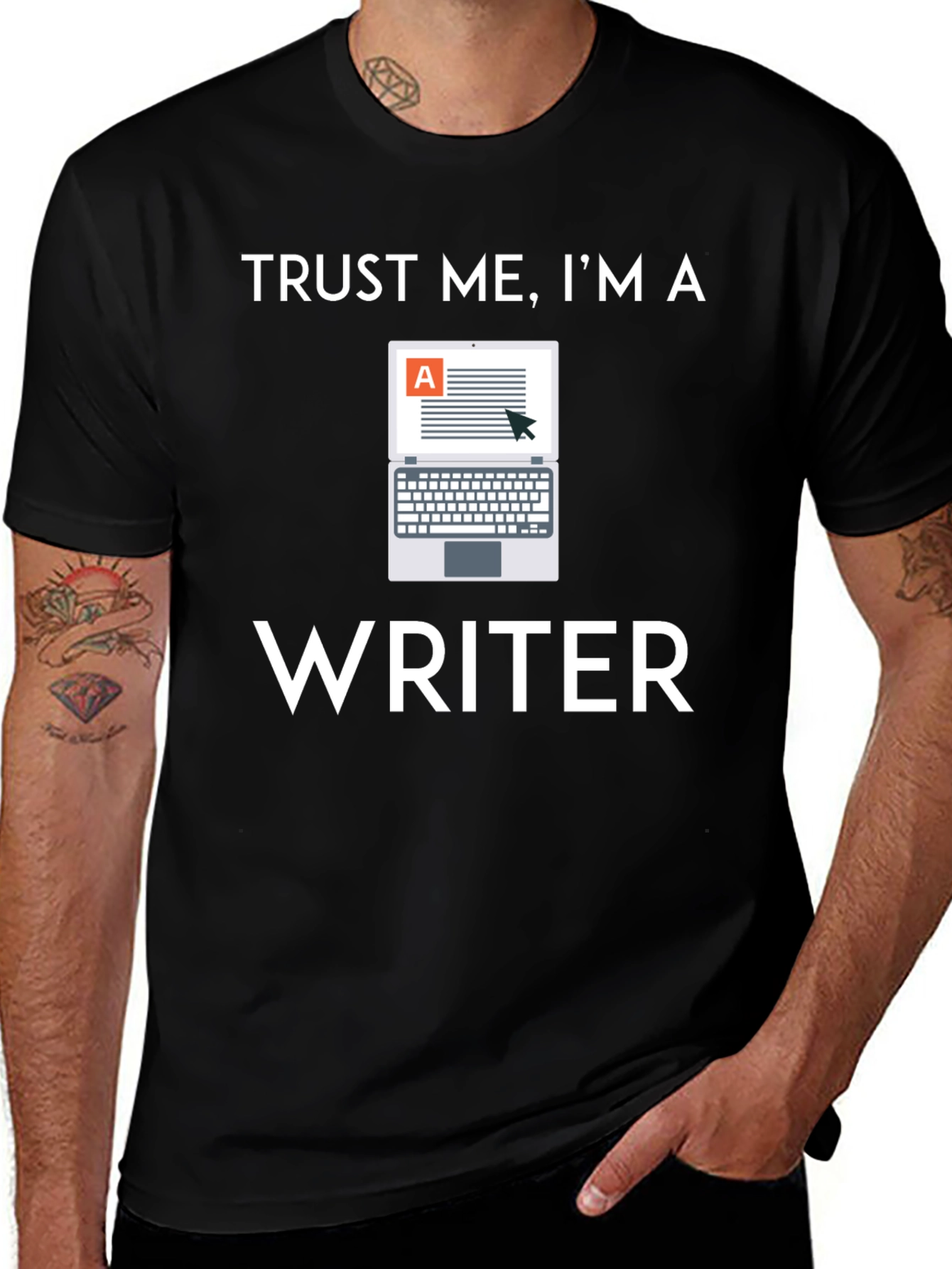 Trust Me Im a Writer T-Shirt - Novelty Apparel