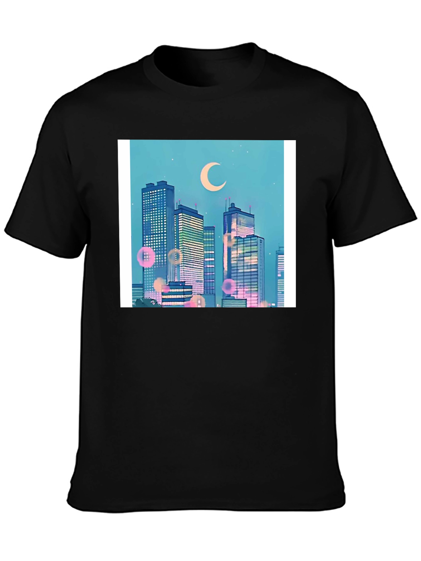 Anime Cityscape T-Shirt