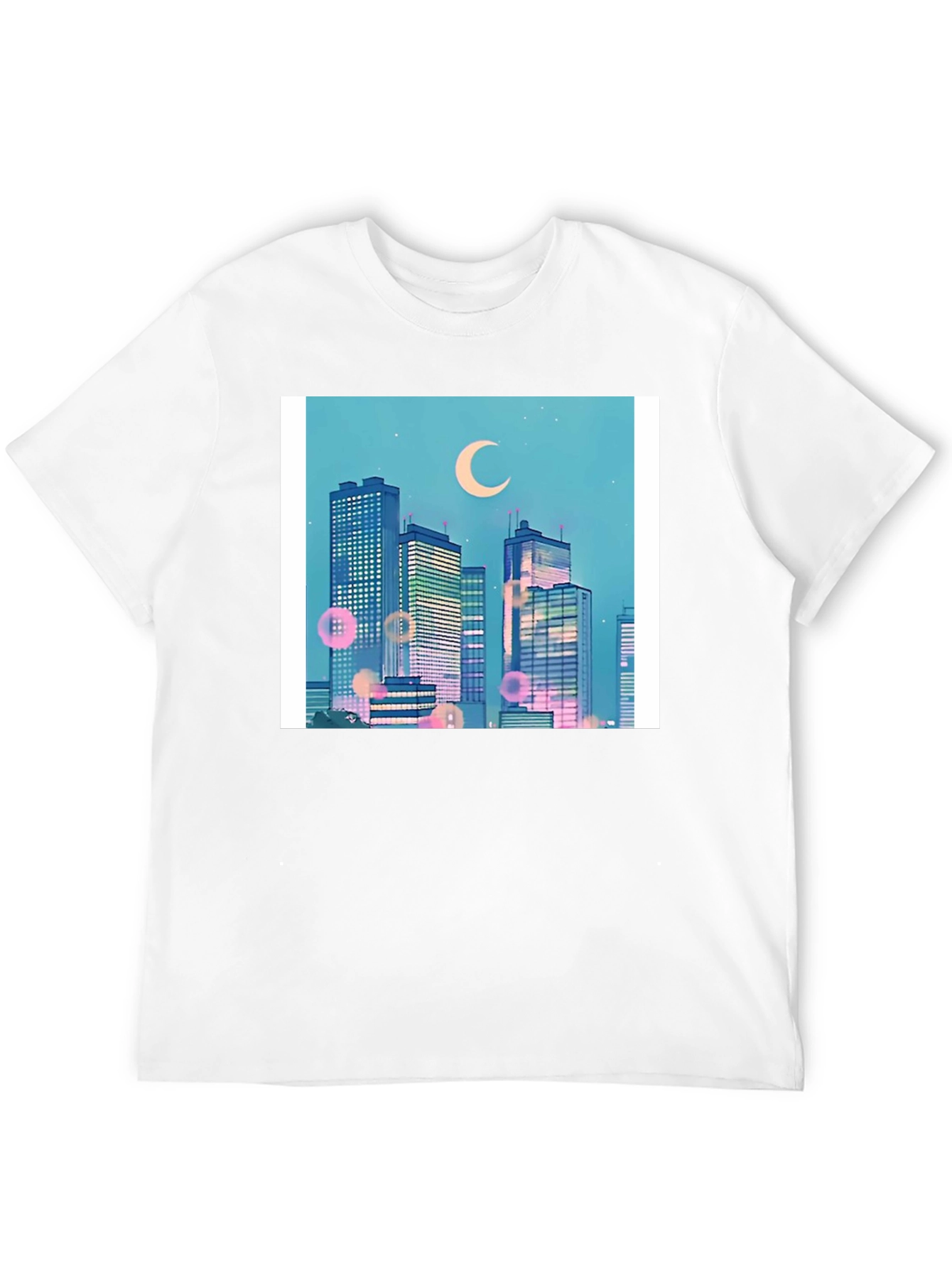Anime Cityscape T-Shirt