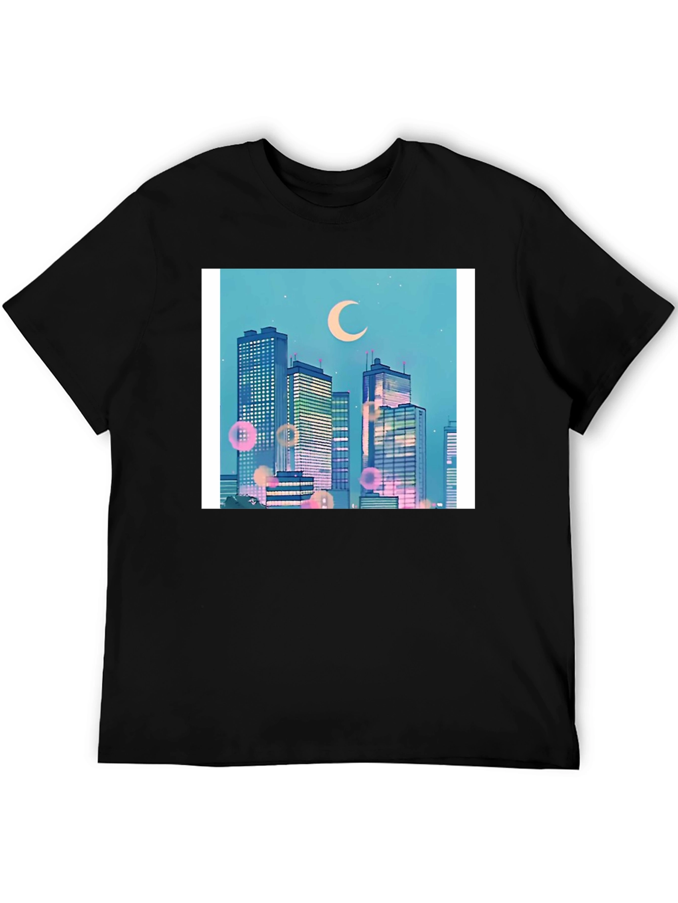 Anime Cityscape T-Shirt