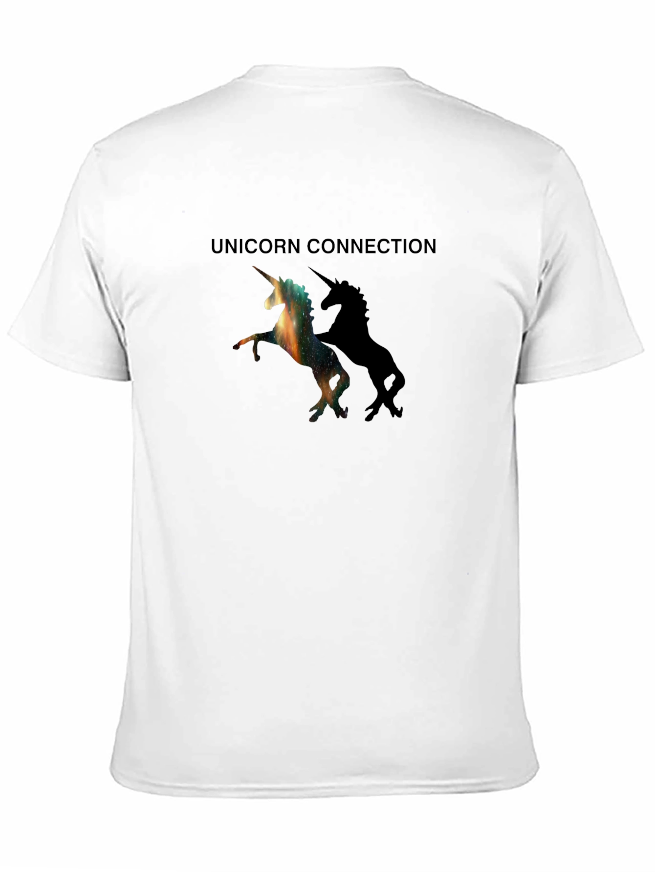 Unicorn Connection Black T-Shirt
