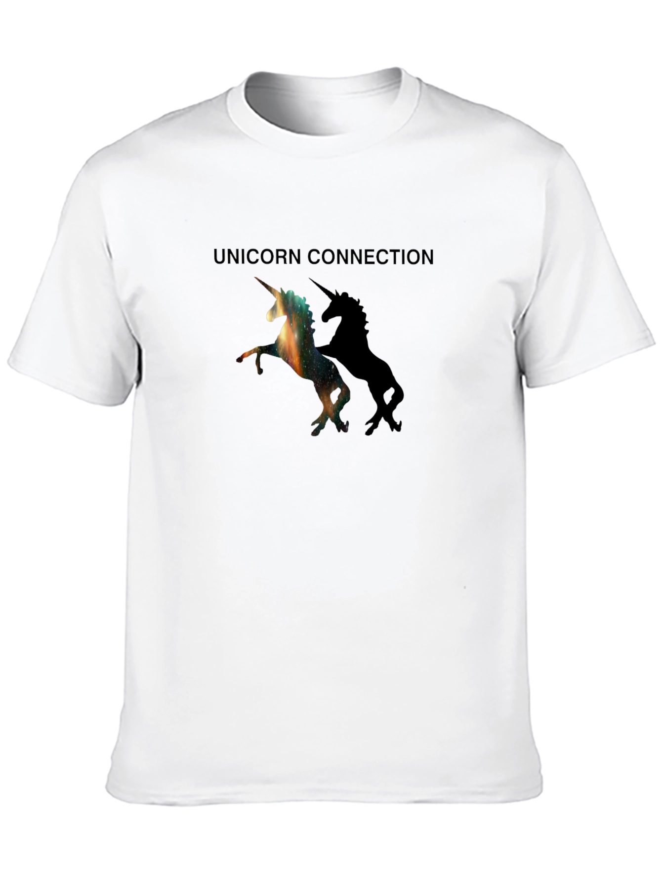 Unicorn Connection Black T-Shirt