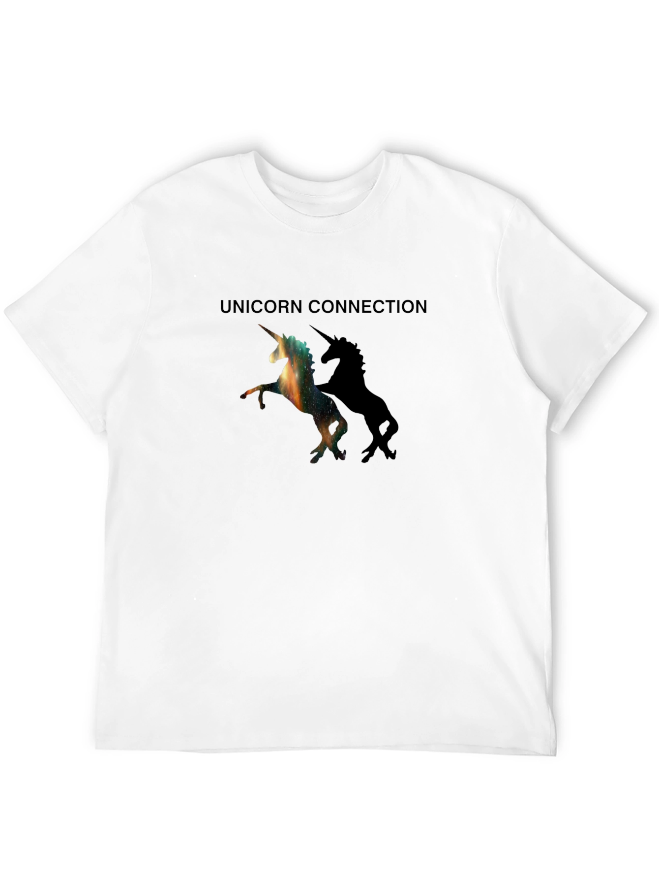 Unicorn Connection Black T-Shirt