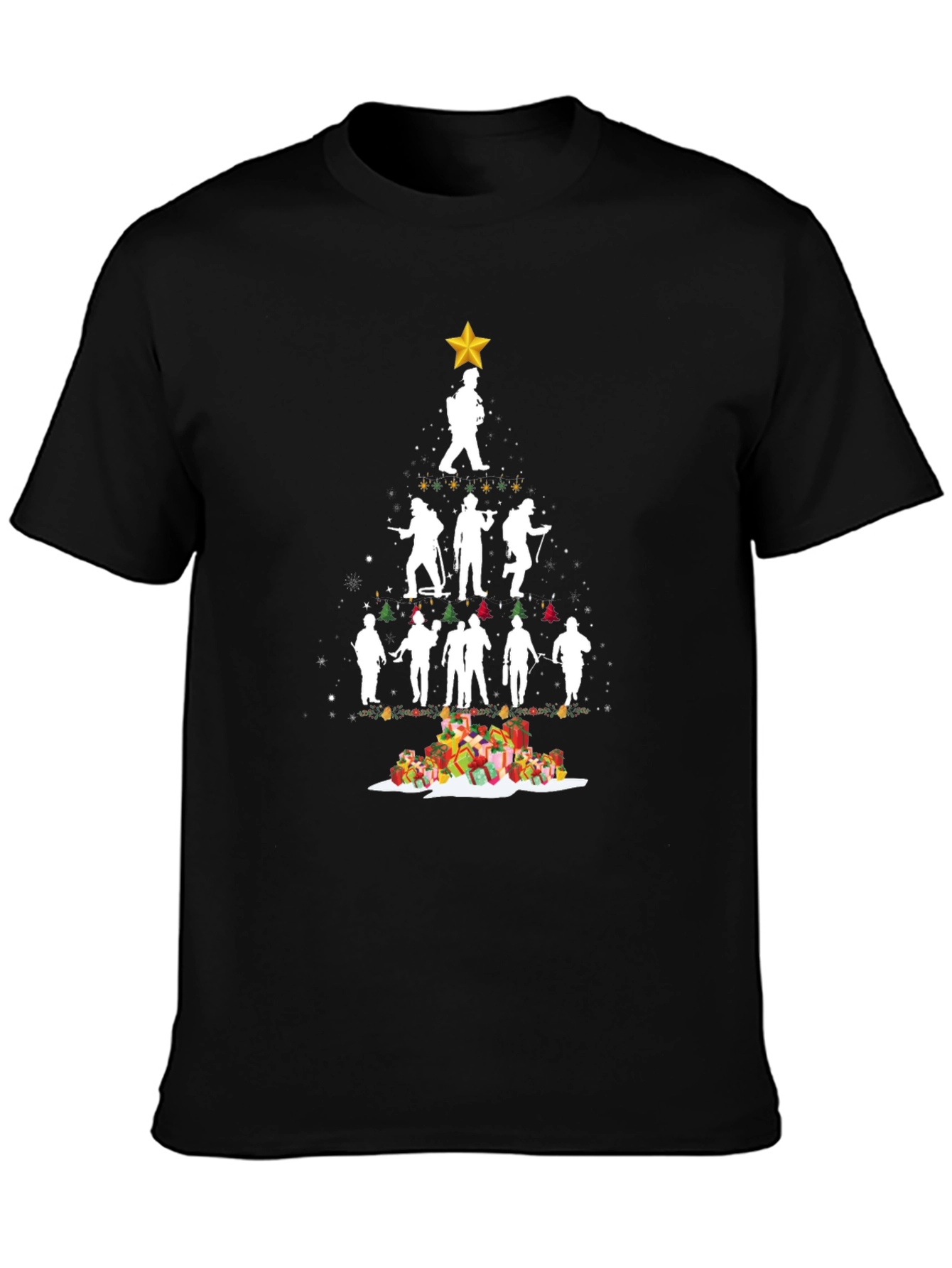 Military Christmas Tree T-Shirt