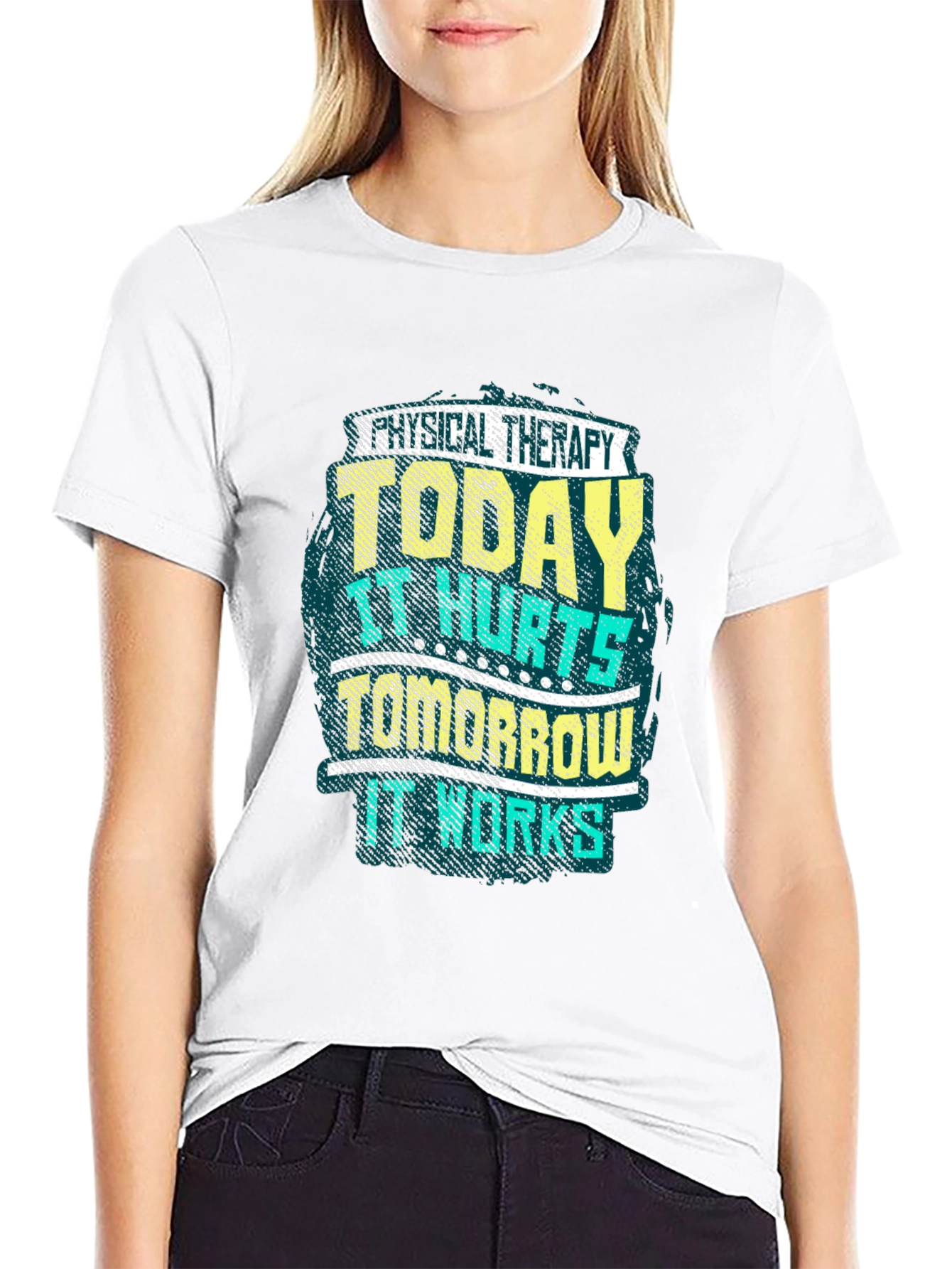Physical Therapy - It Hurts It Works T-Shirt