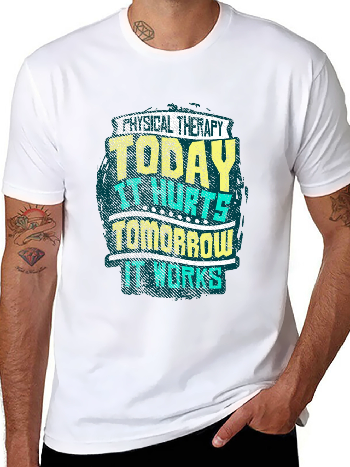 Physical Therapy - It Hurts It Works T-Shirt