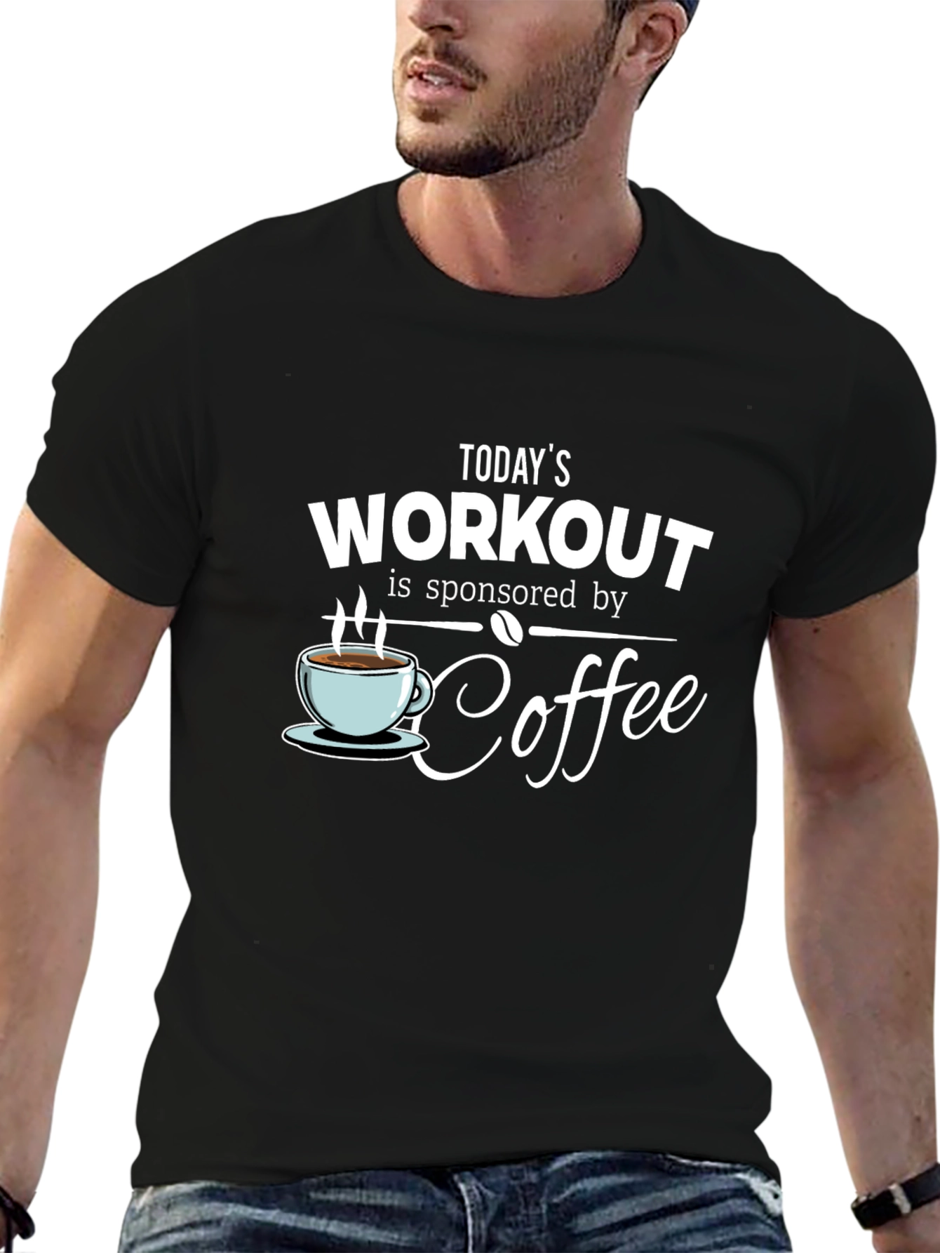 Workout Sponsored By Coffee T-Shirt