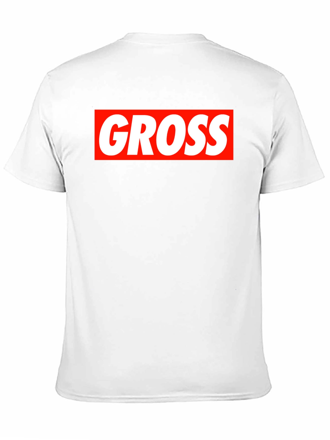 Gross Box Logo T-Shirt - Bold Statement Tee
