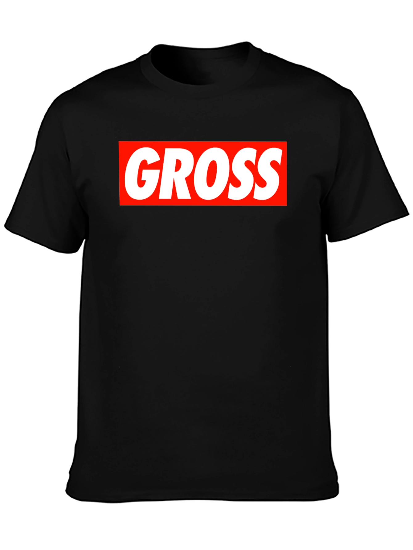 Gross Box Logo T-Shirt - Bold Statement Tee