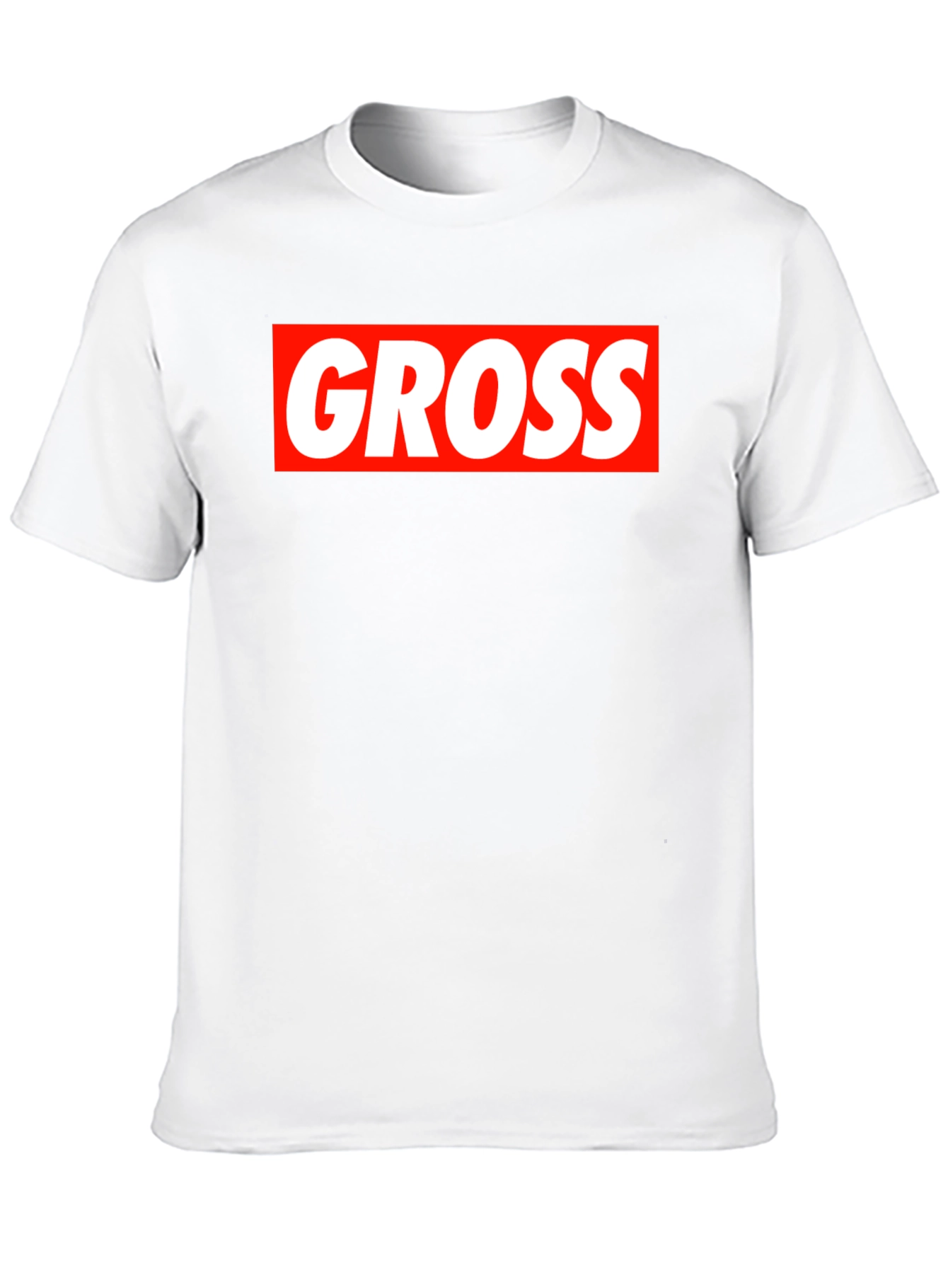 Gross Box Logo T-Shirt - Bold Statement Tee