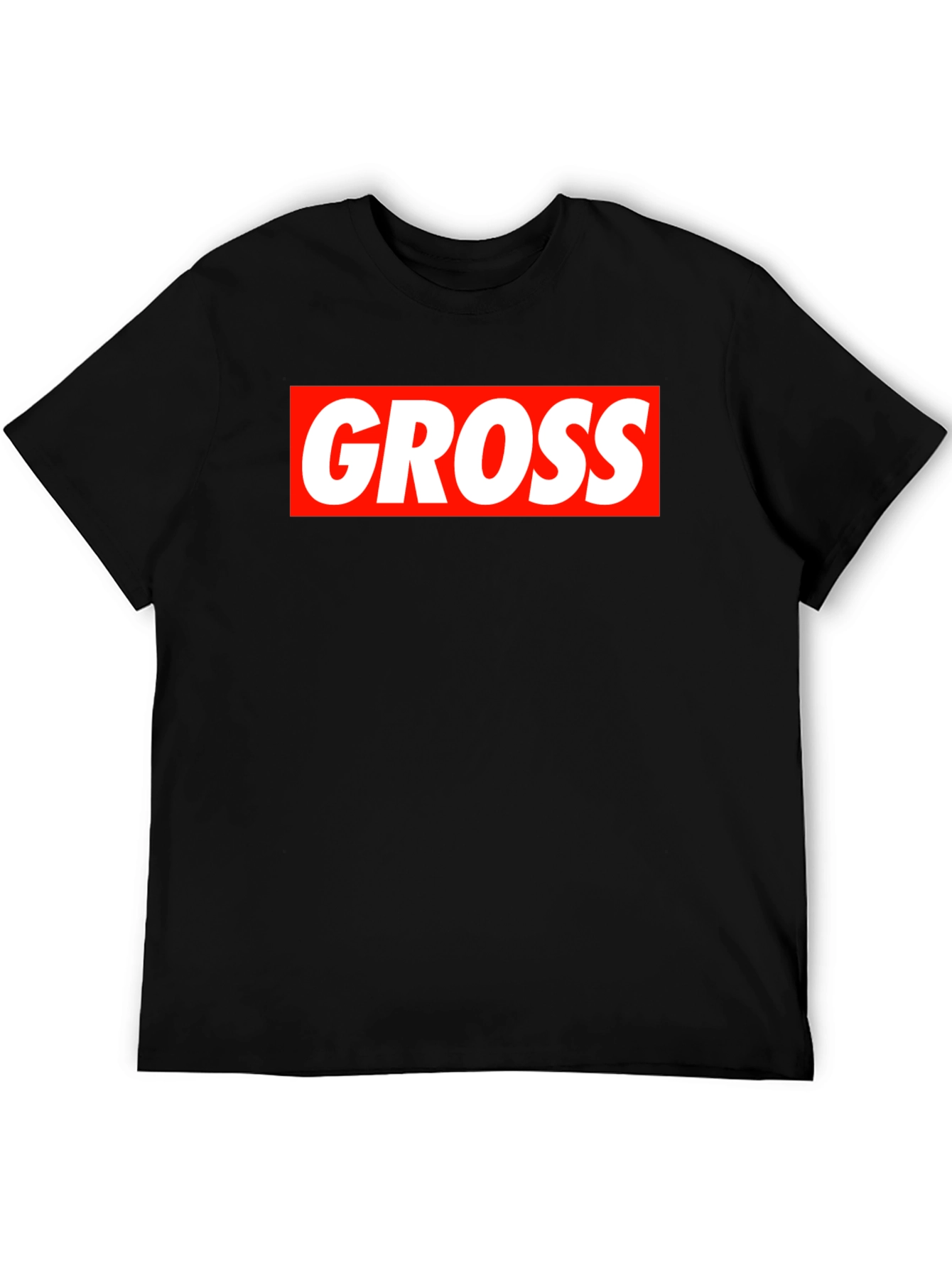 Gross Box Logo T-Shirt - Bold Statement Tee