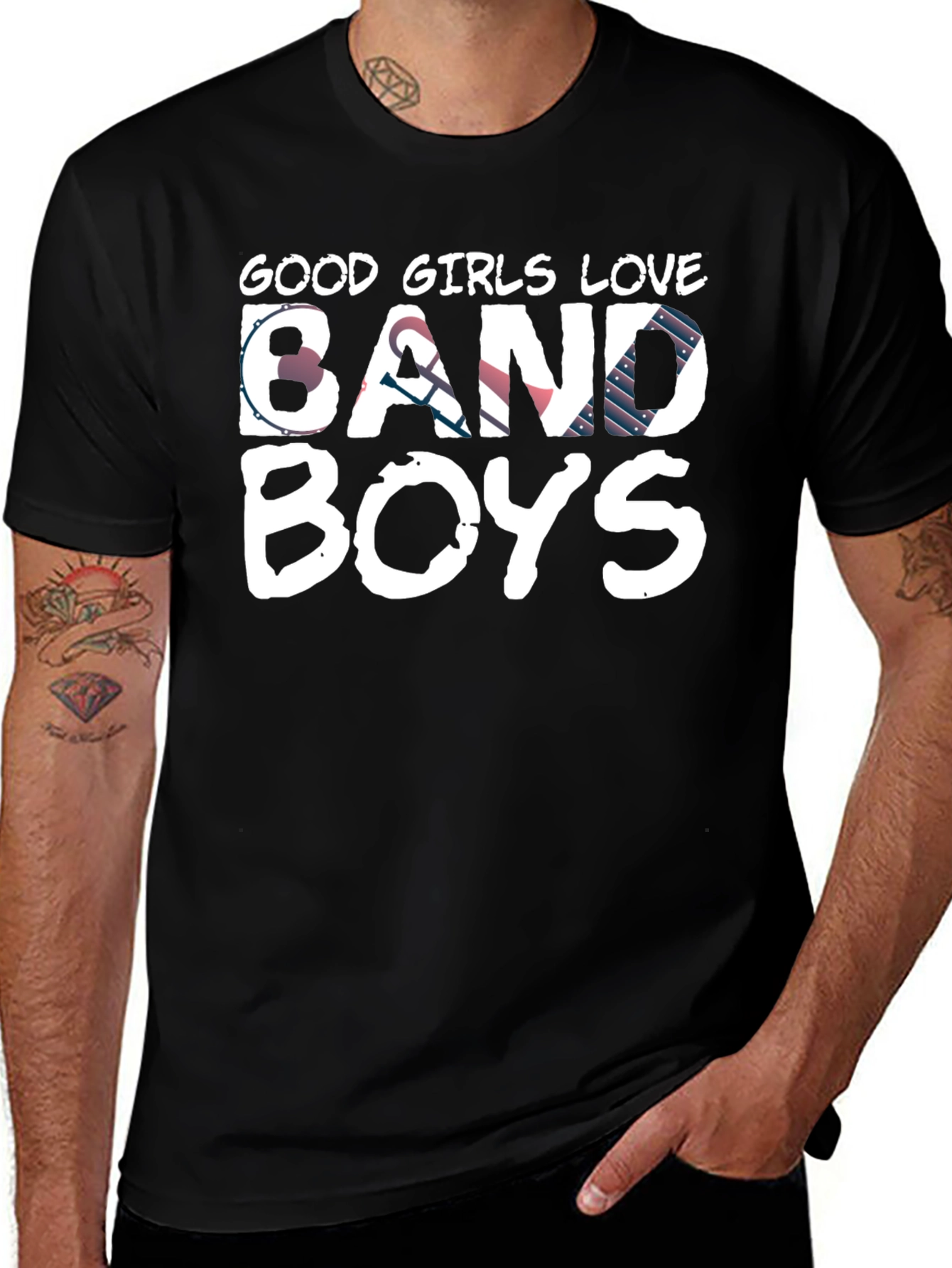 Band Boys Graphic Tee