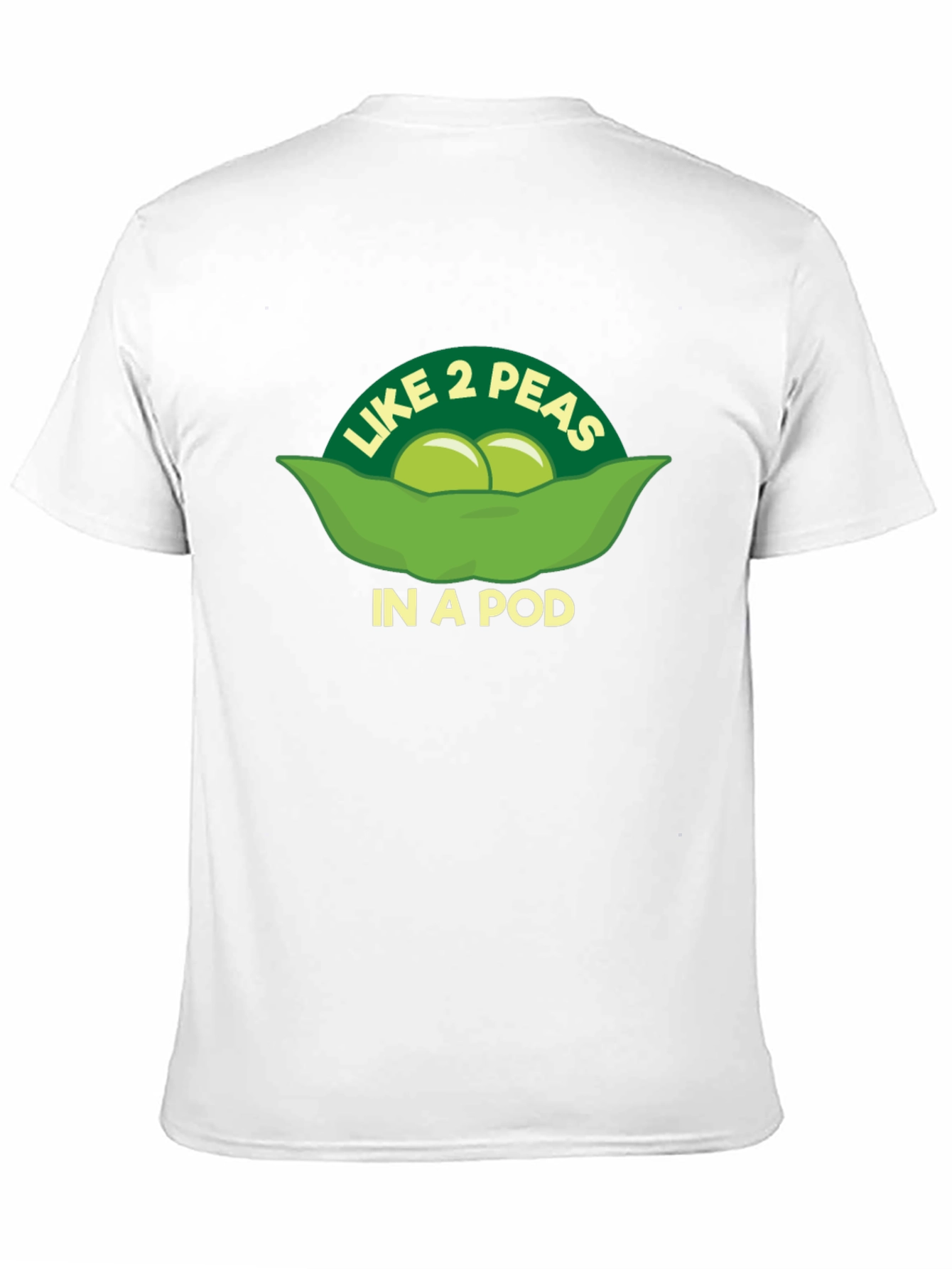 Like 2 Peas in a Pod Graphic T-Shirt