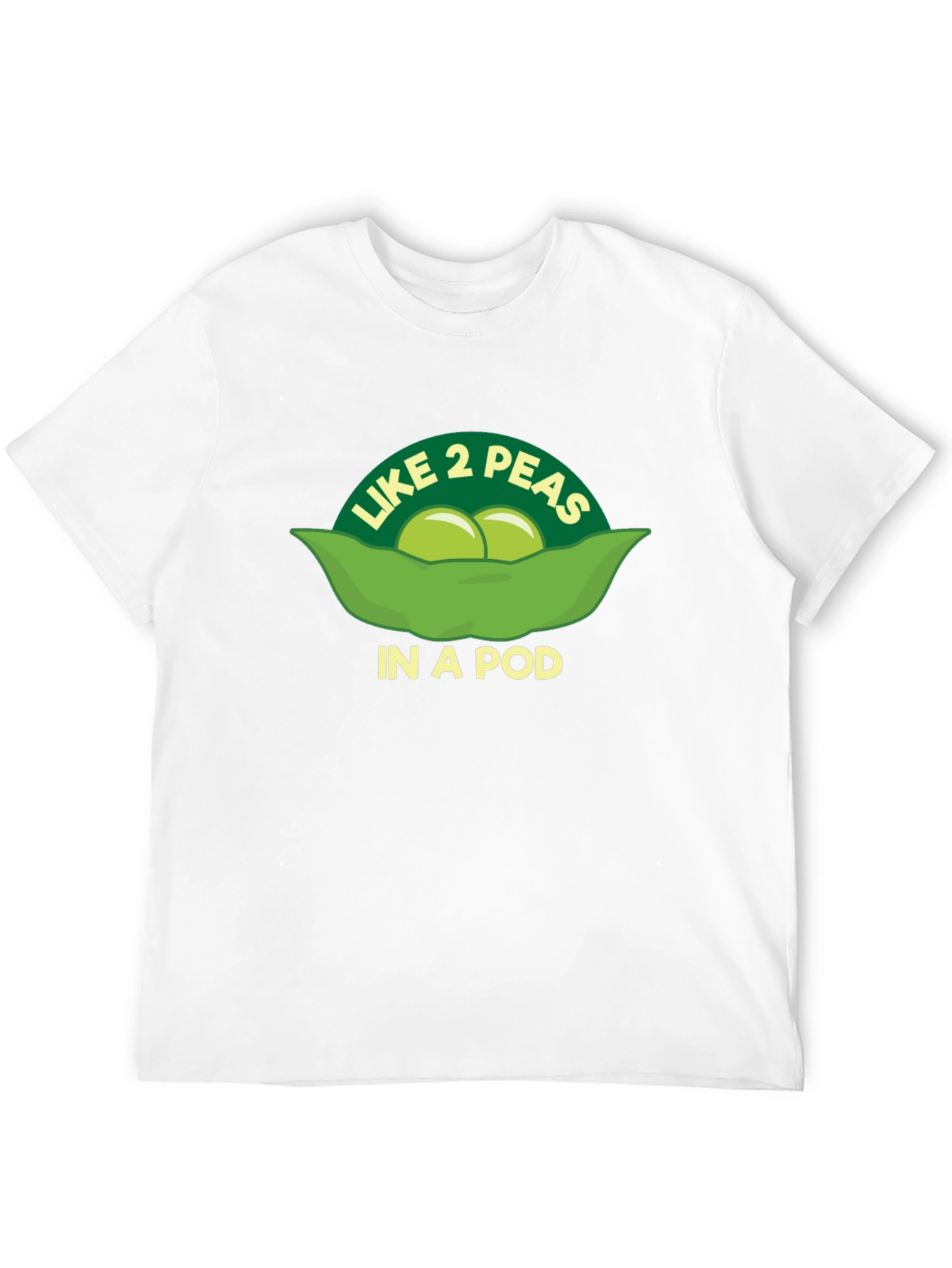 Like 2 Peas in a Pod Graphic T-Shirt