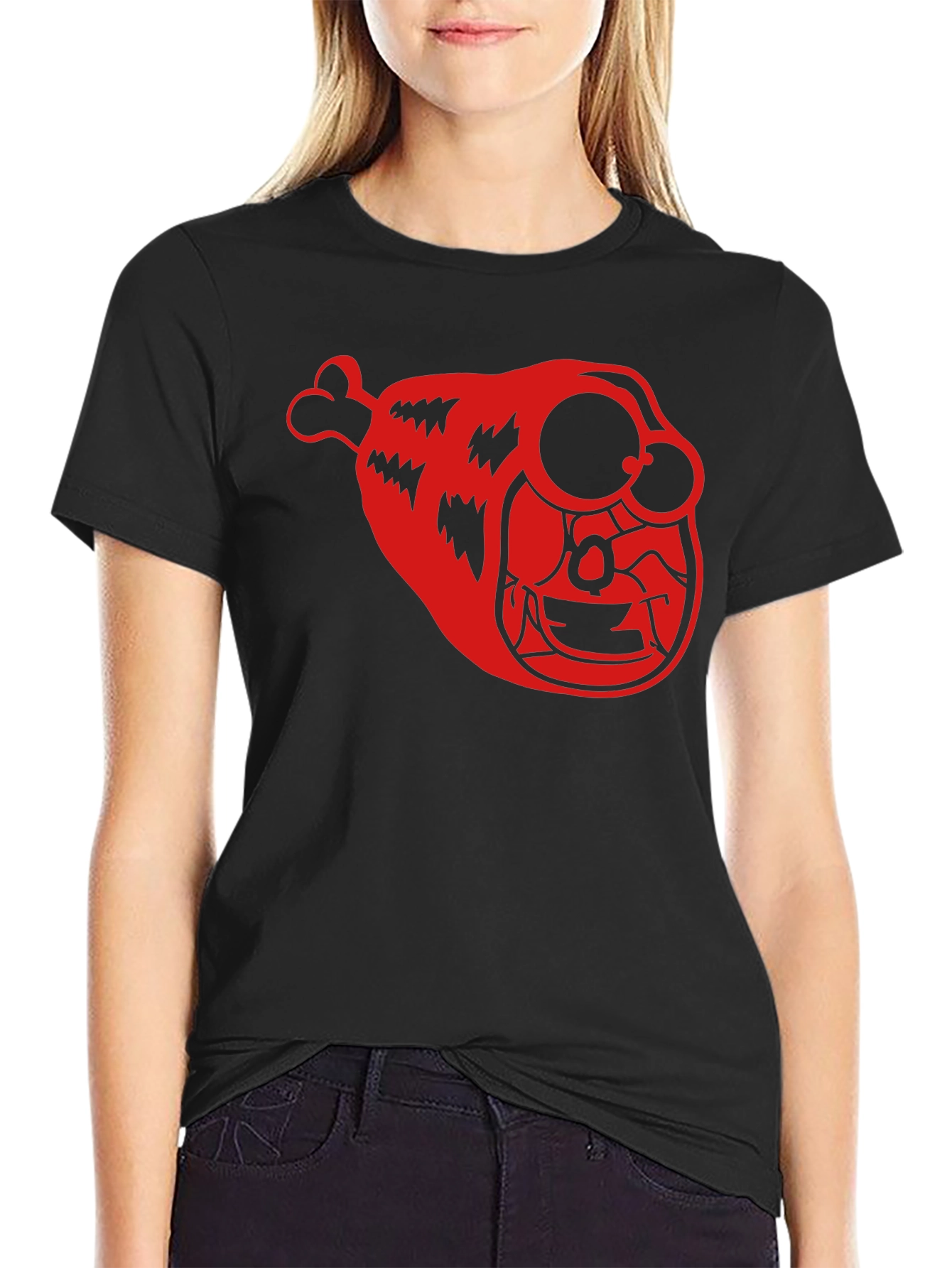 Meatwad Graphic T-Shirt - Black Cotton Tee