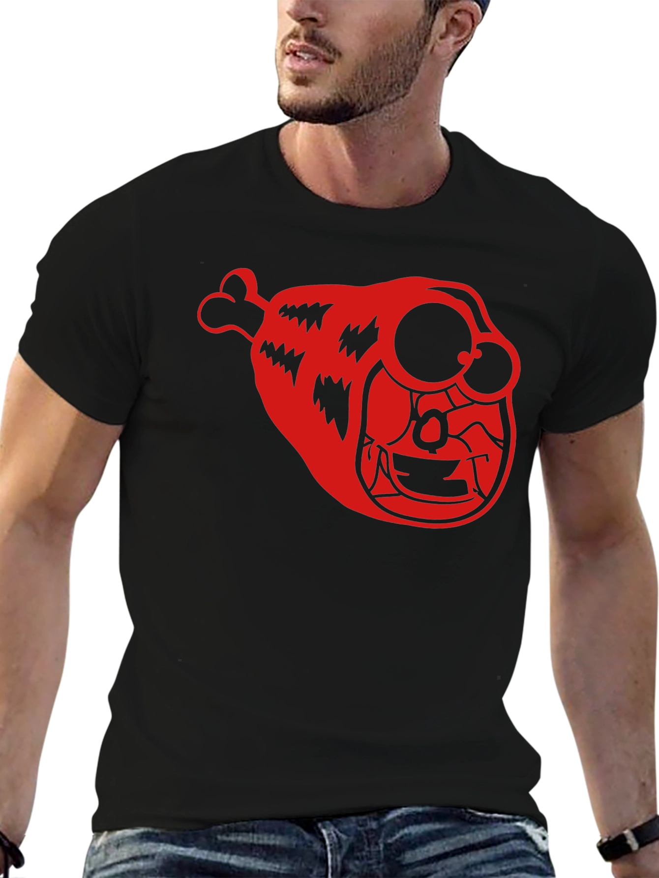 Meatwad Graphic T-Shirt - Black Cotton Tee