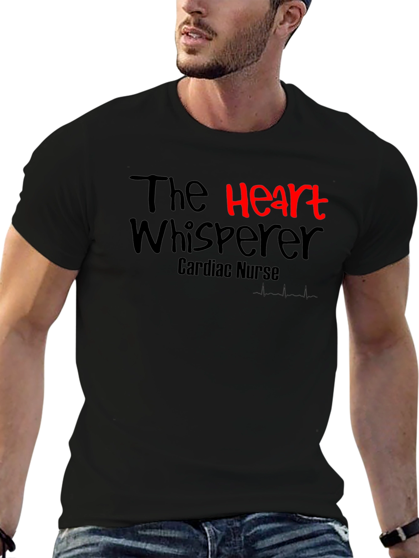 Heart Whisperer Cardiac Nurse T-Shirt