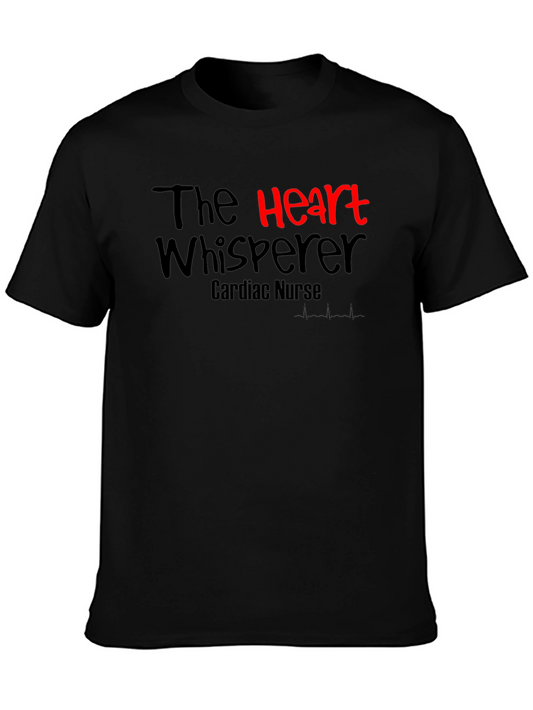Heart Whisperer Cardiac Nurse T-Shirt