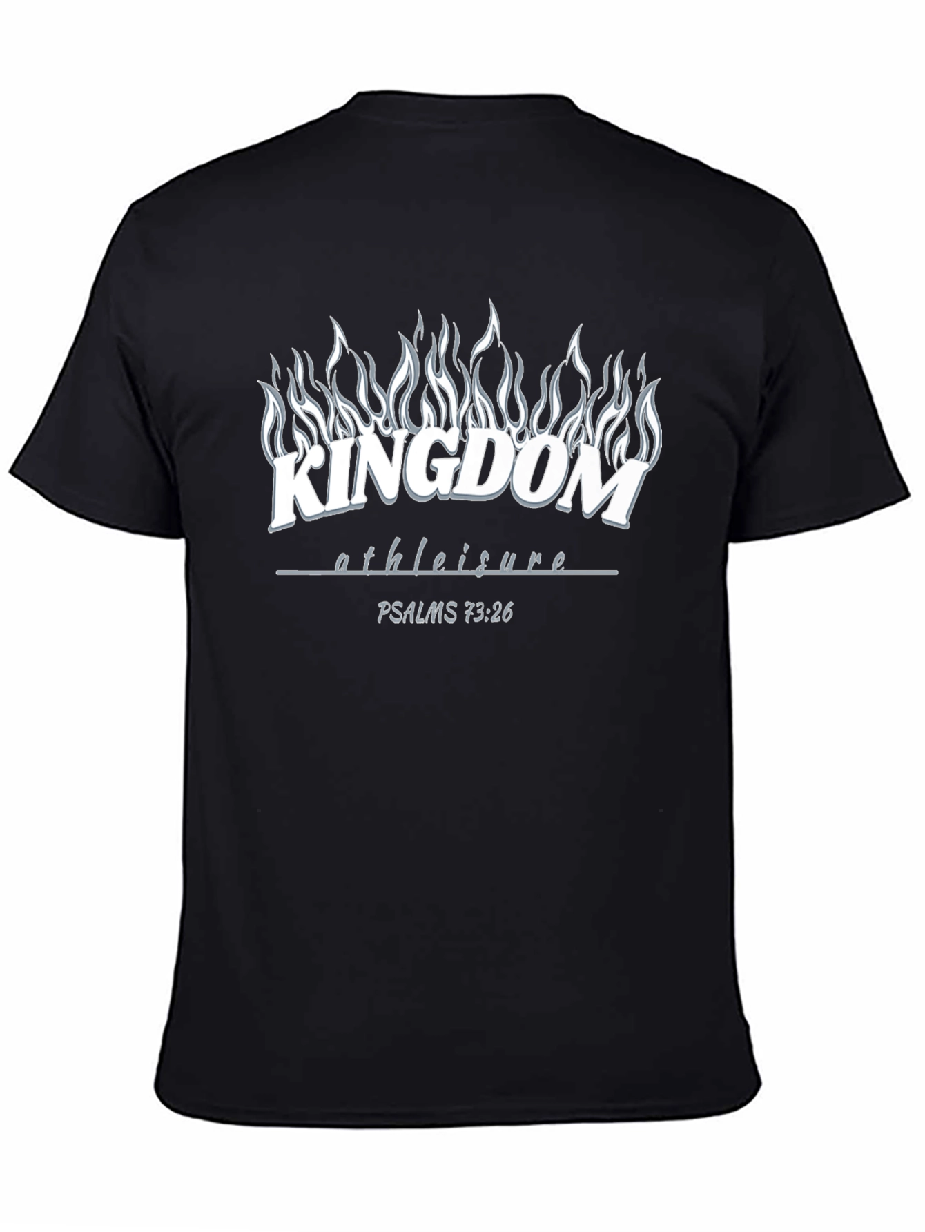 Kingdom Athleisure Black Graphic Tee