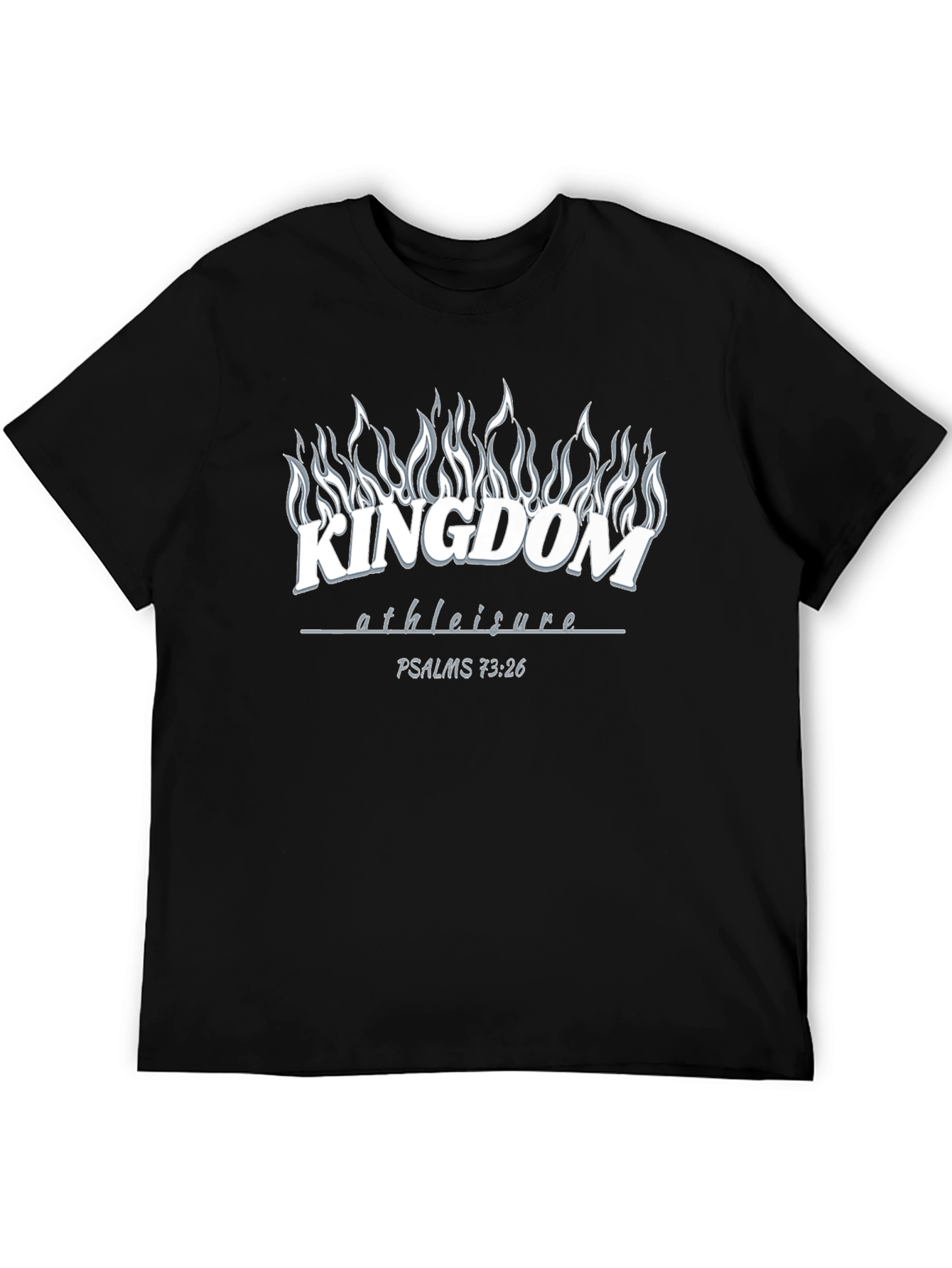 Kingdom Athleisure Black Graphic Tee