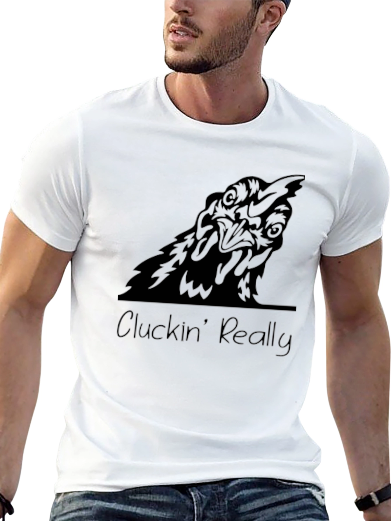 Cluckin Really Funny Chicken T-Shirt