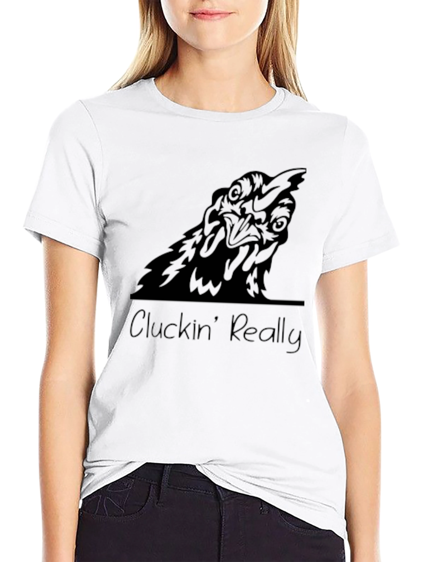 Cluckin Really Funny Chicken T-Shirt