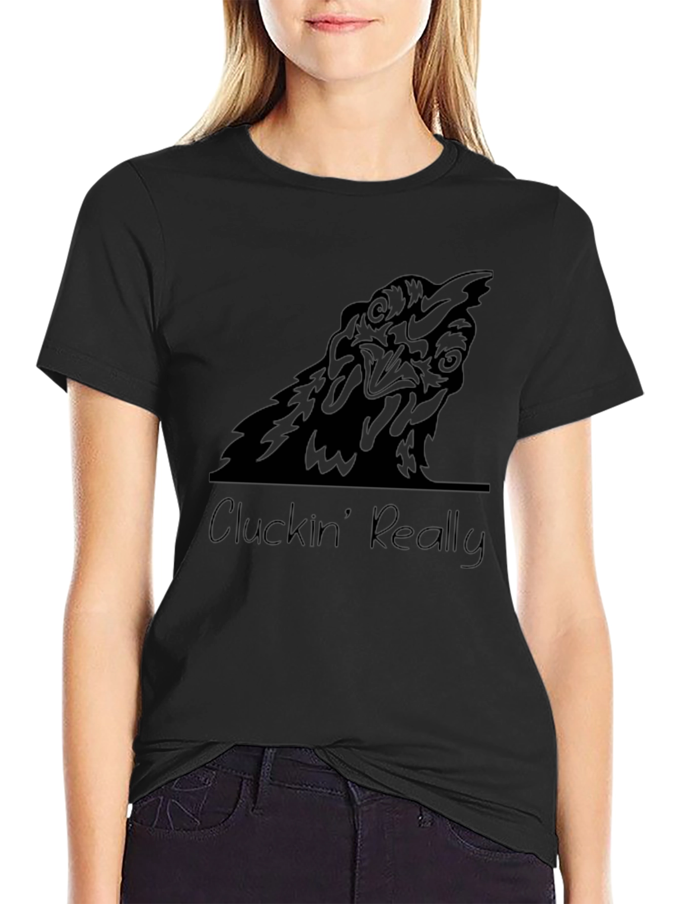 Cluckin Really Funny Chicken T-Shirt