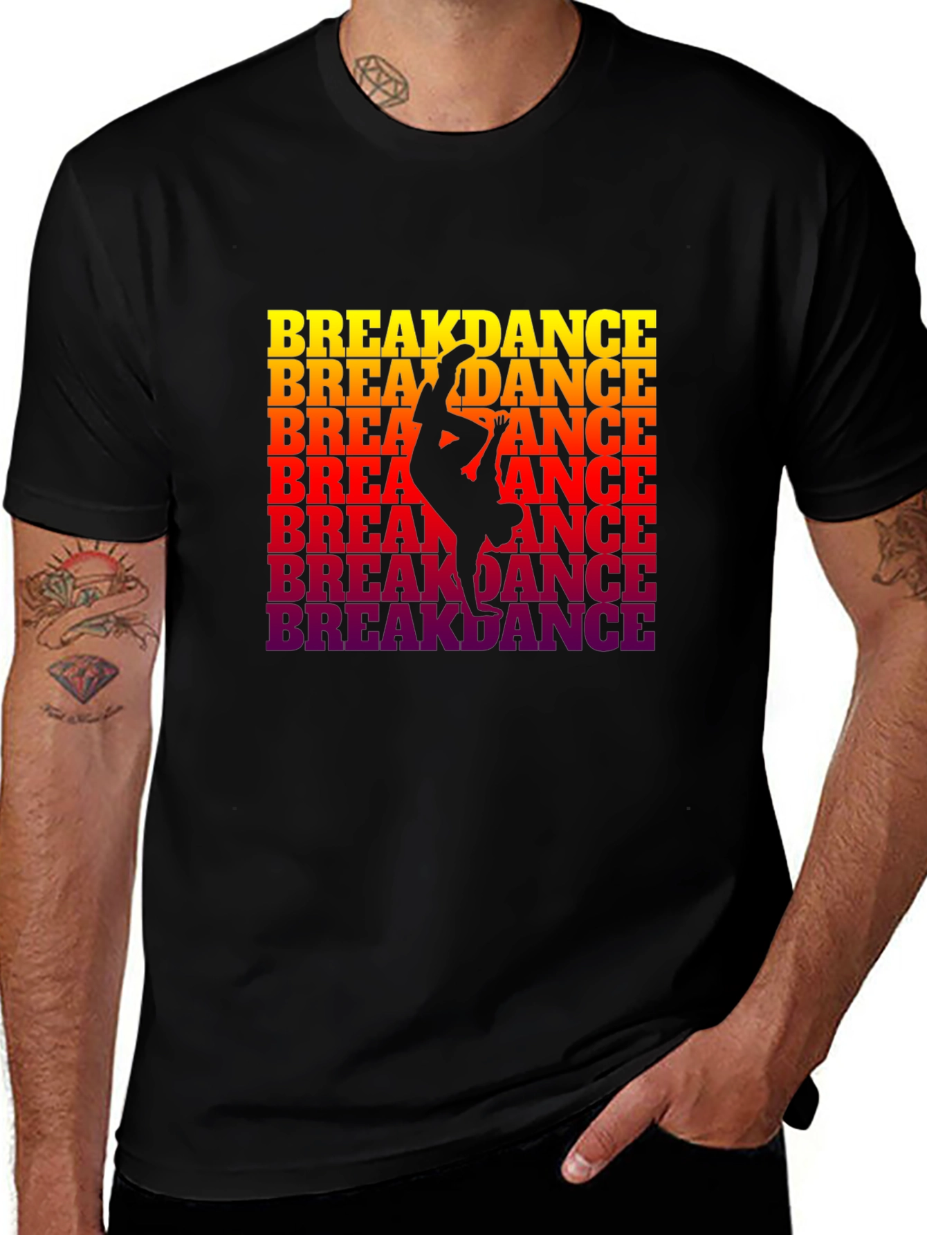 Breakdance Graphic T-Shirt - Stylish Streetwear