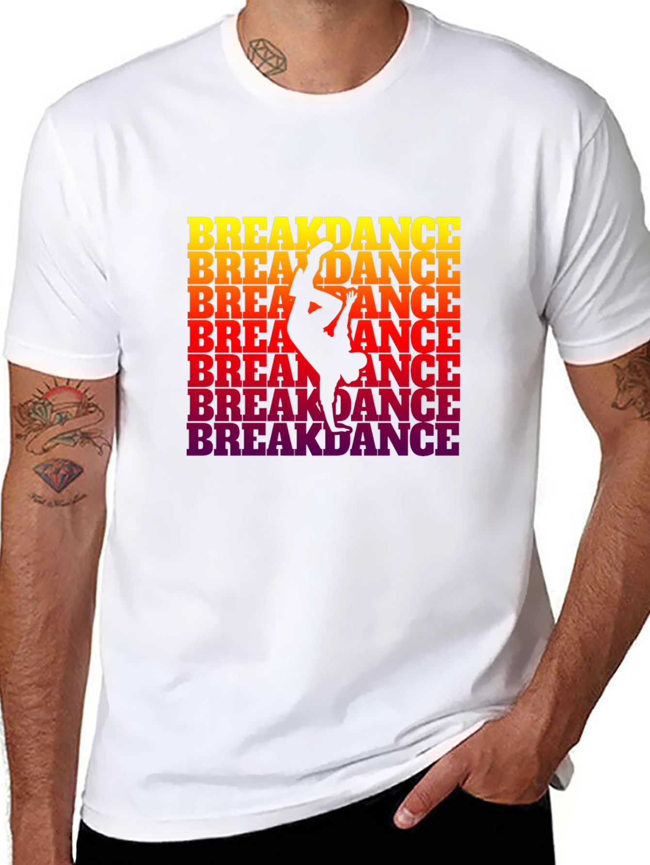 Breakdance Graphic T-Shirt - Stylish Streetwear