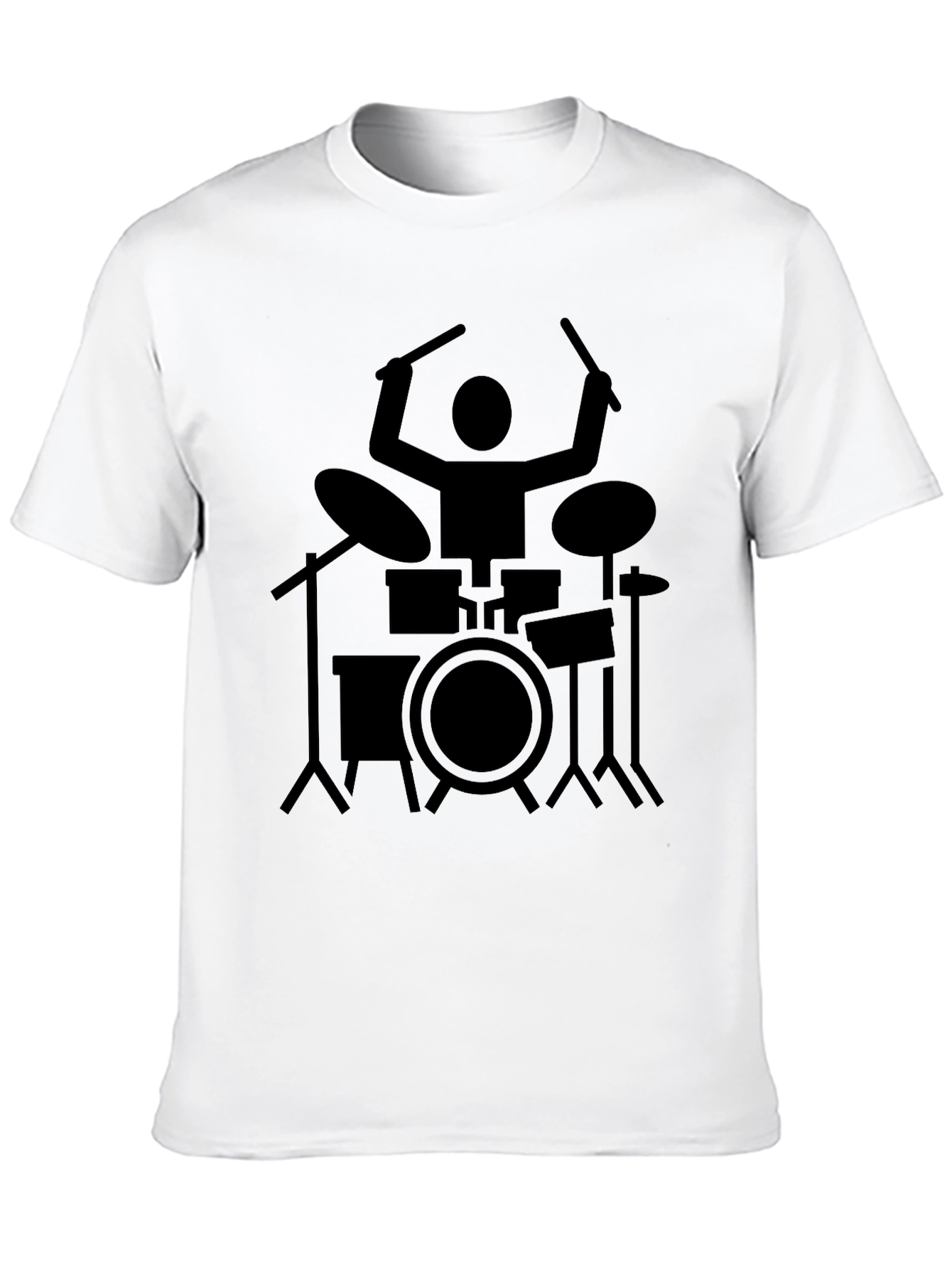 Drummer T-Shirt - Black Music Tee
