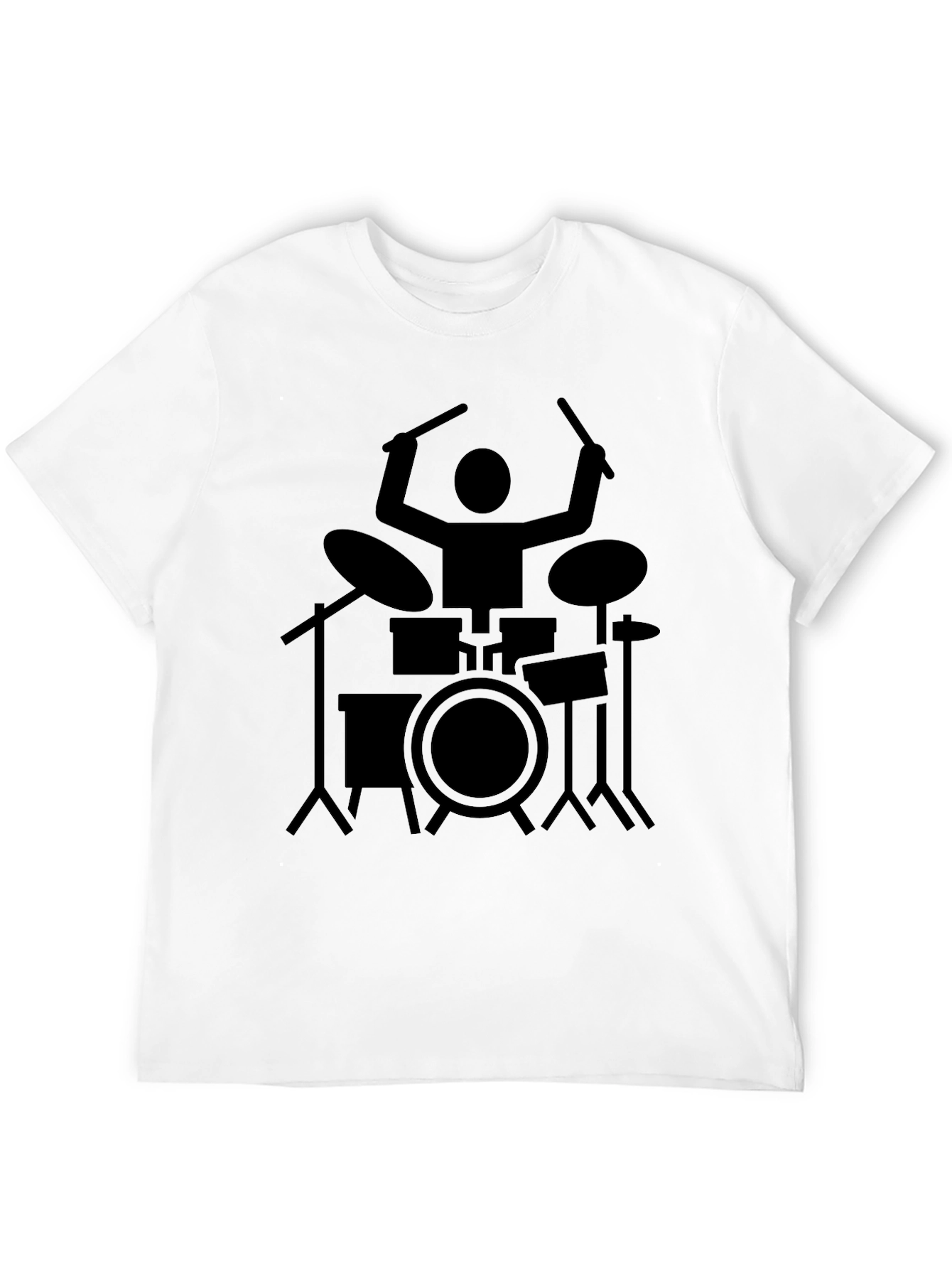 Drummer T-Shirt - Black Music Tee