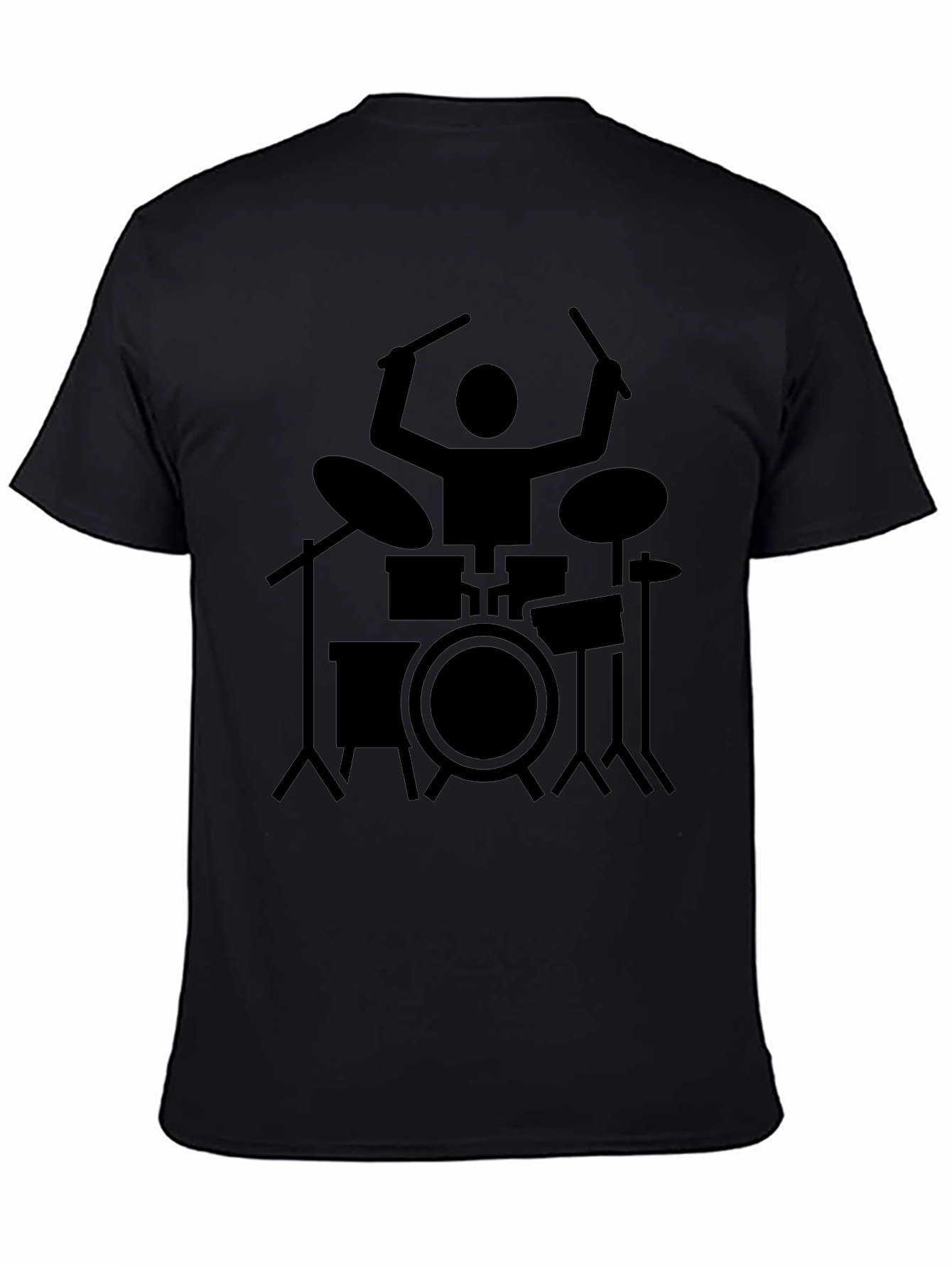 Drummer T-Shirt - Black Music Tee