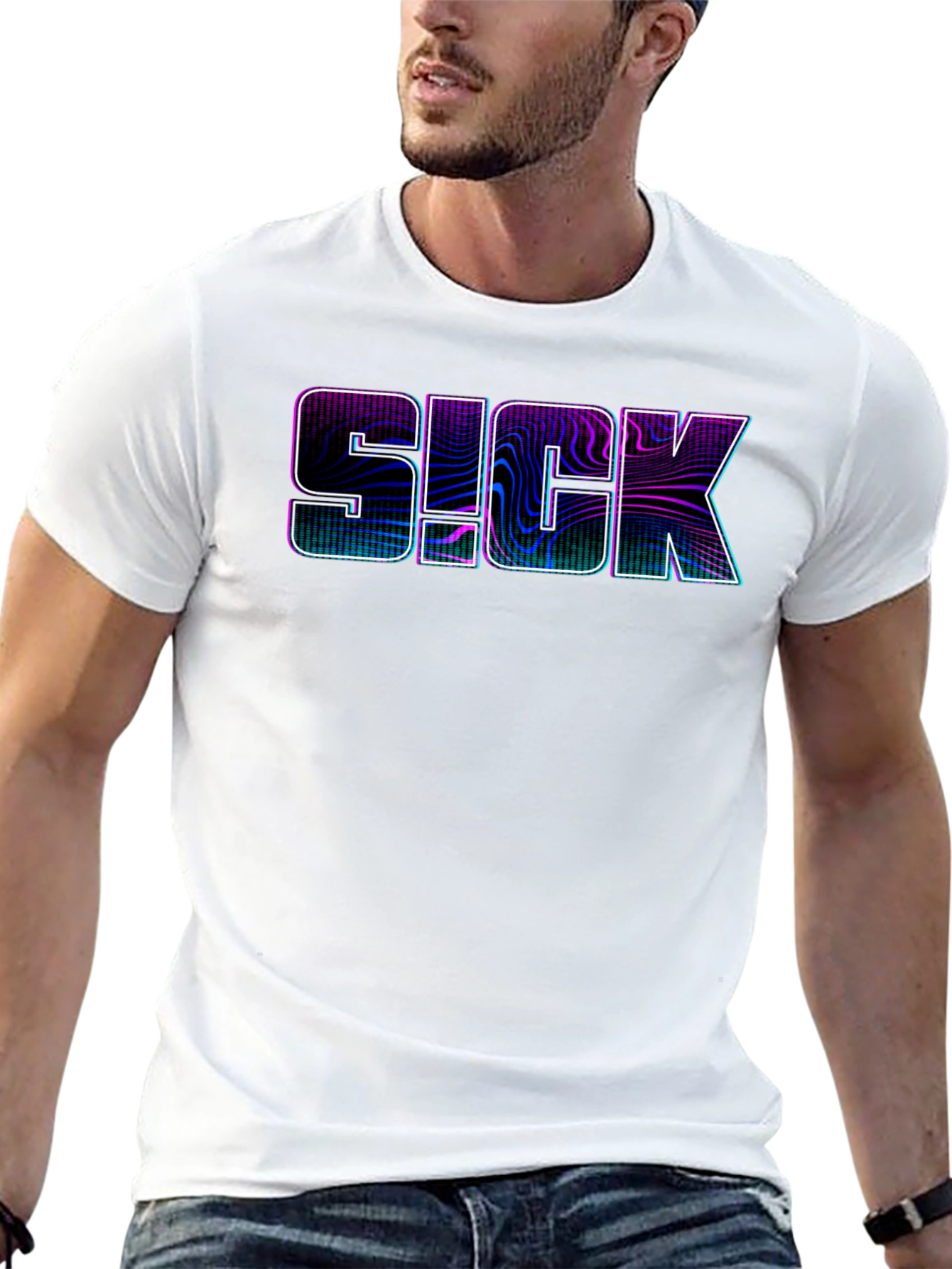S!CK Graphic Tee - Edgy Style